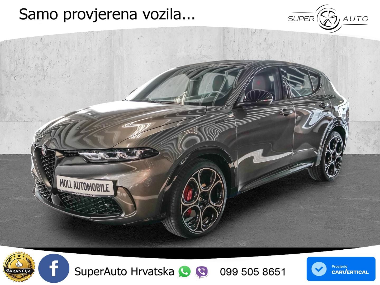 Alfa Romeo Tonale 1.5 VGT (160 KS) 48V-Hybrid TCT LED+GR SJED+ACC