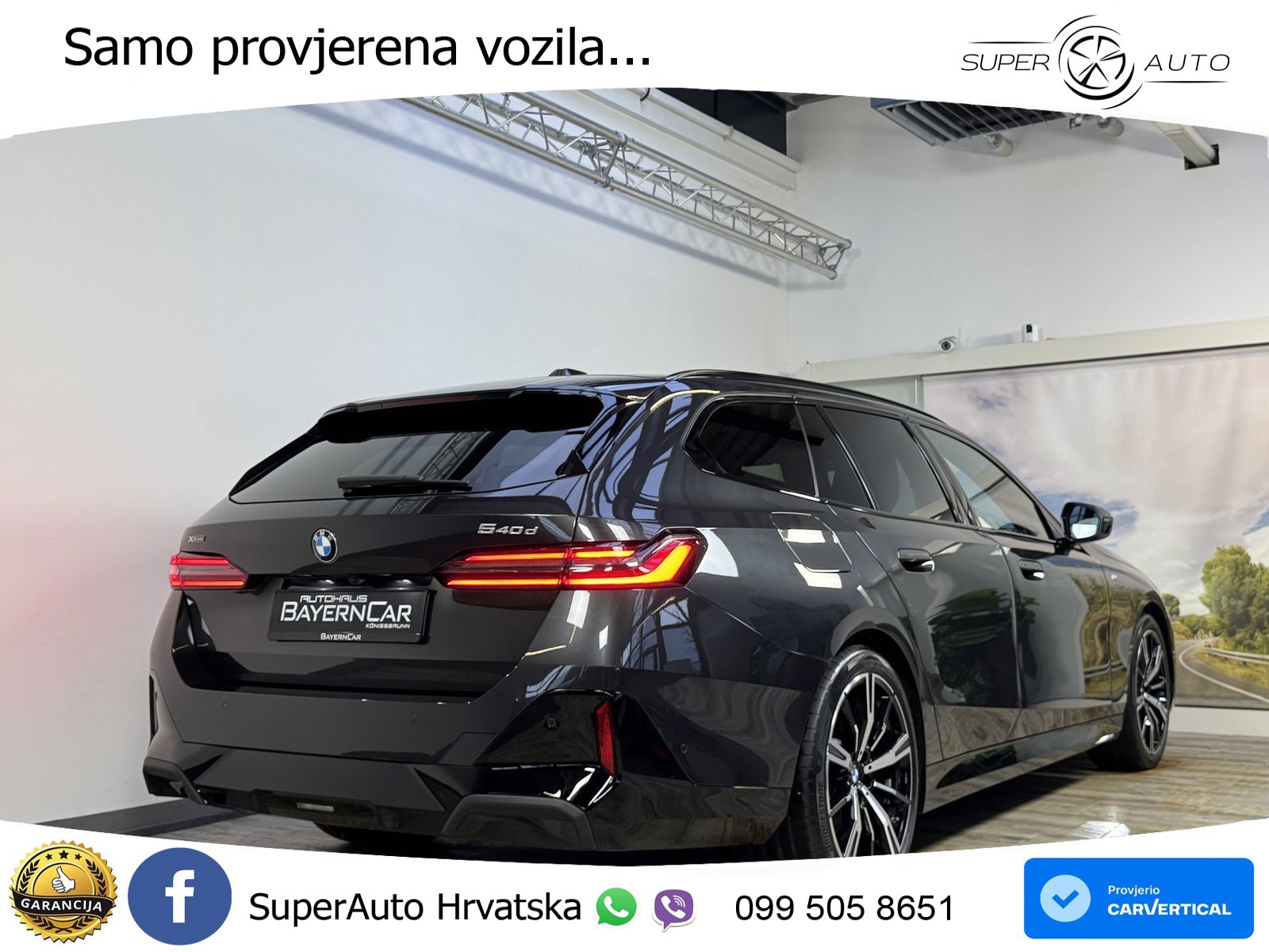 BMW 540d Touring (303 KS) xDrive Steptronic M Sport LED+GR SJED+ACC
