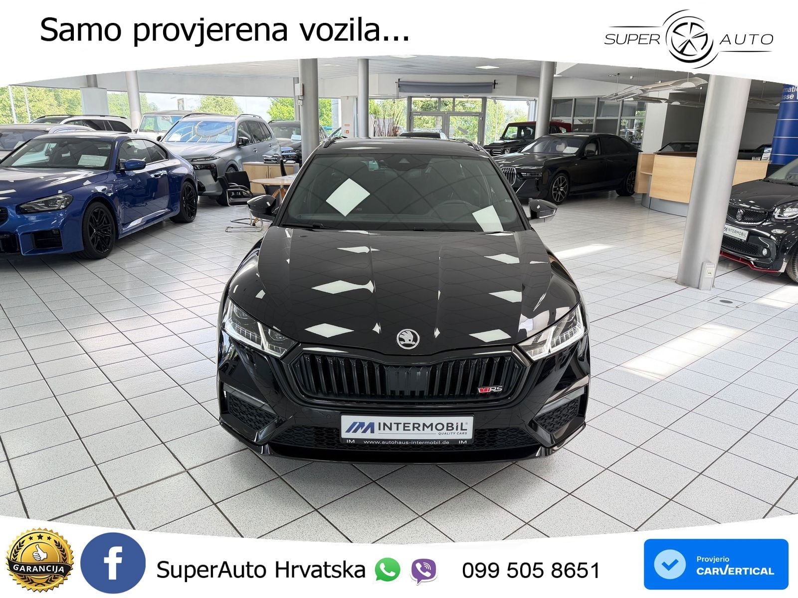 Škoda Octavia Combi RS 2.0 TDI (200 KS) DSG LED+GR SJED+ACC