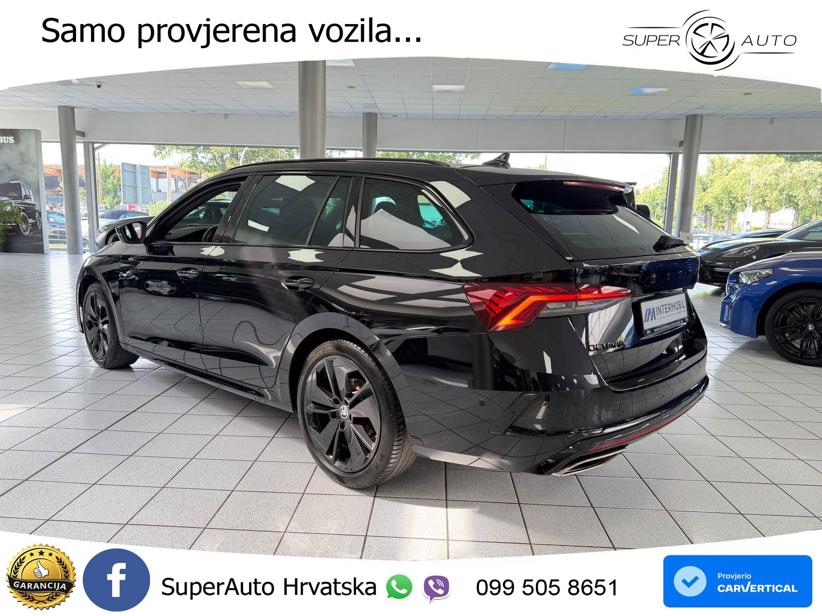 Škoda Octavia Combi RS 2.0 TDI (200 KS) DSG LED+GR SJED+ACC