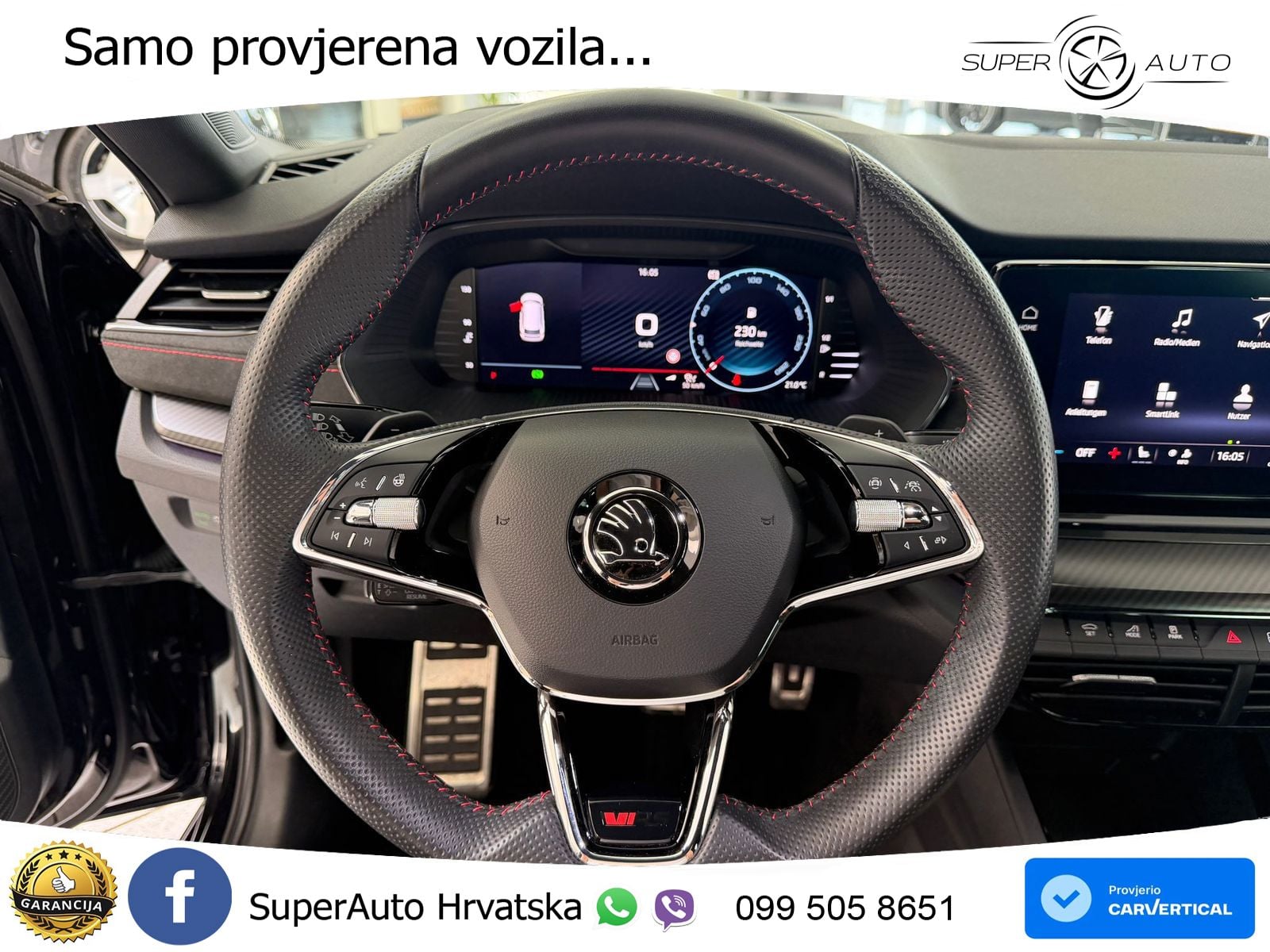 Škoda Octavia Combi RS 2.0 TDI (200 KS) DSG LED+GR SJED+ACC