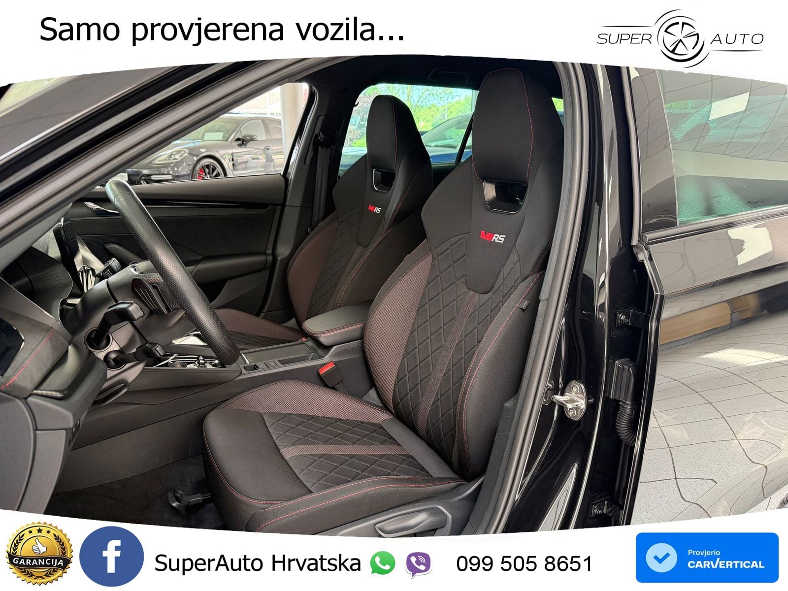 Škoda Octavia Combi RS 2.0 TDI (200 KS) DSG LED+GR SJED+ACC