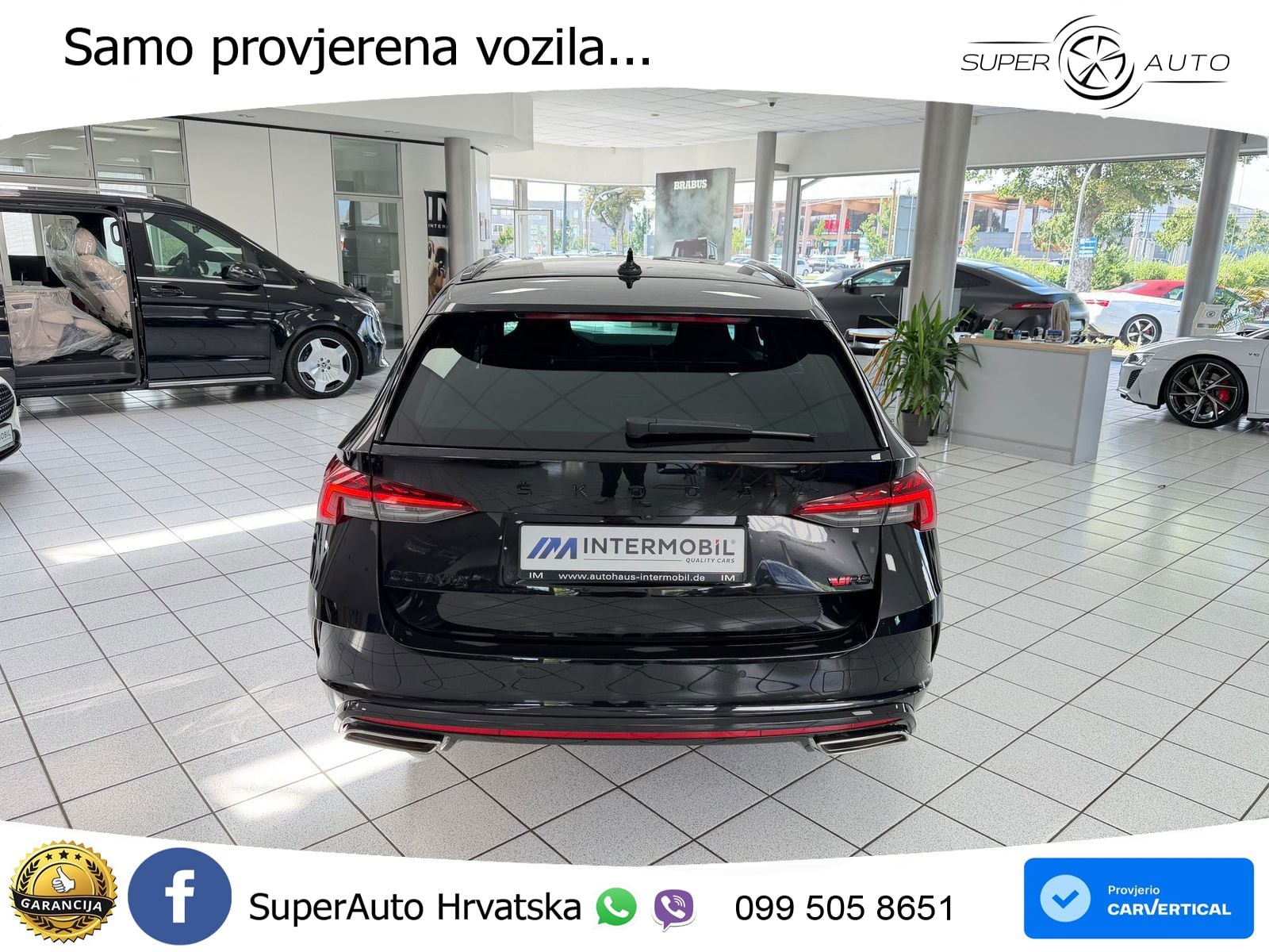 Škoda Octavia Combi RS 2.0 TDI (200 KS) DSG LED+GR SJED+ACC