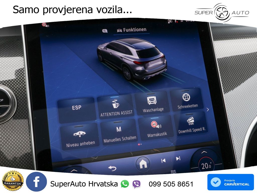 Mercedes GLC 450d (367 KS) 4MATIC 9G-TRONIC AMG ZRAČNI+ACC+GR SJED+KAM+PANO