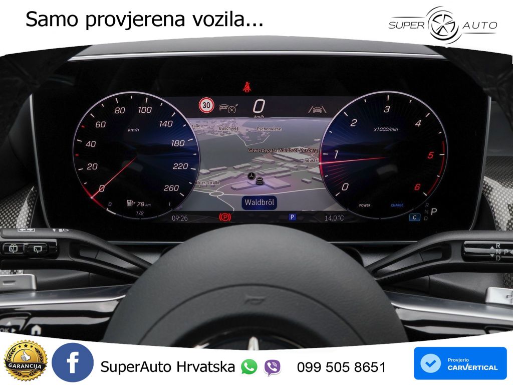 Mercedes GLC 450d (367 KS) 4MATIC 9G-TRONIC AMG ZRAČNI+ACC+GR SJED+KAM+PANO