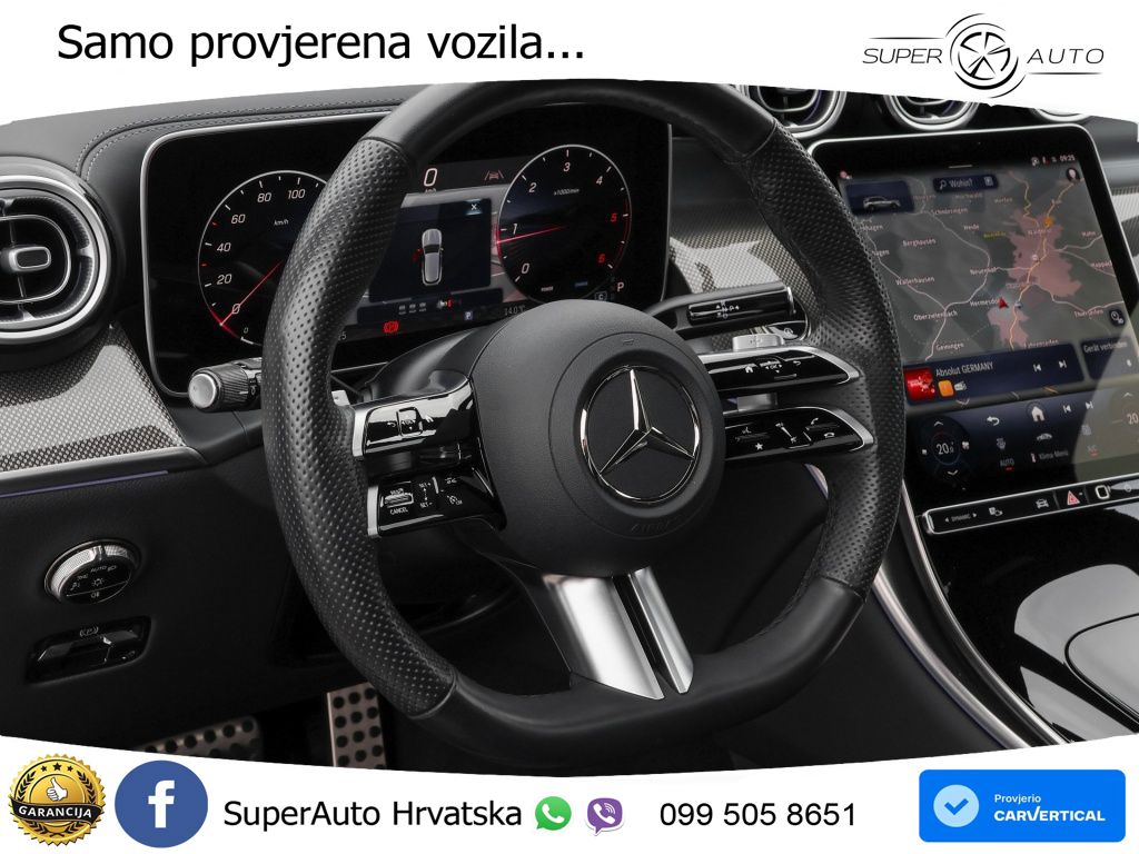 Mercedes GLC 450d (367 KS) 4MATIC 9G-TRONIC AMG ZRAČNI+ACC+GR SJED+KAM+PANO