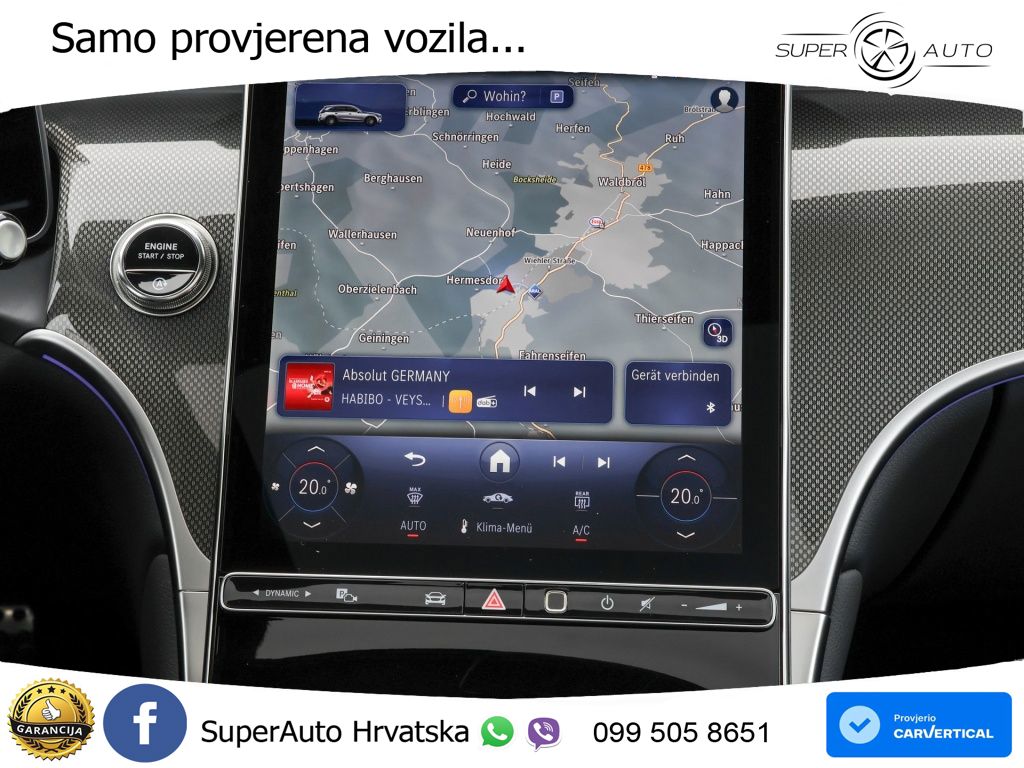 Mercedes GLC 450d (367 KS) 4MATIC 9G-TRONIC AMG ZRAČNI+ACC+GR SJED+KAM+PANO