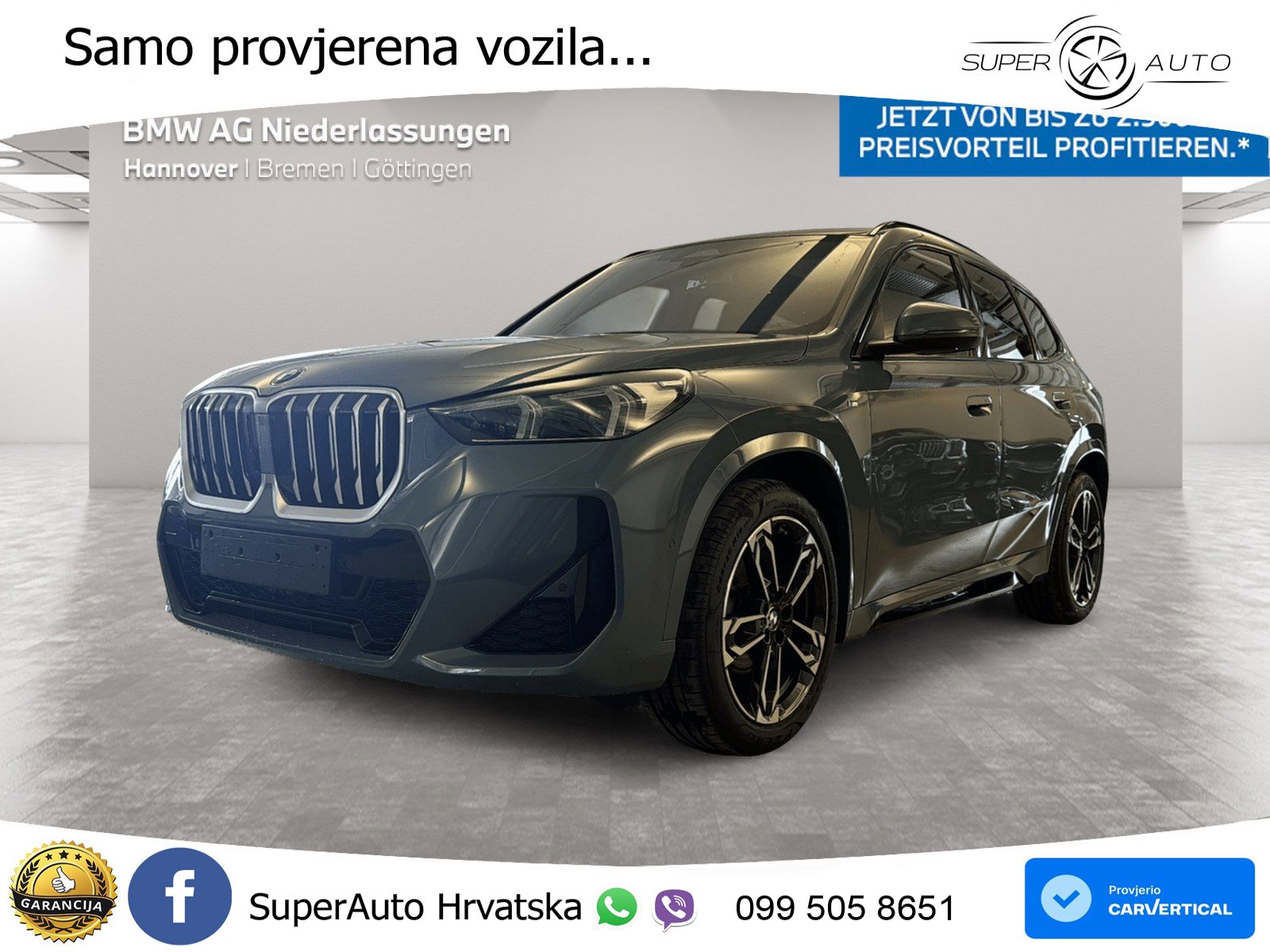 BMW X1 18d (150 KS) sDrive Steptronic M Sport LED+GR SJED+ACC
