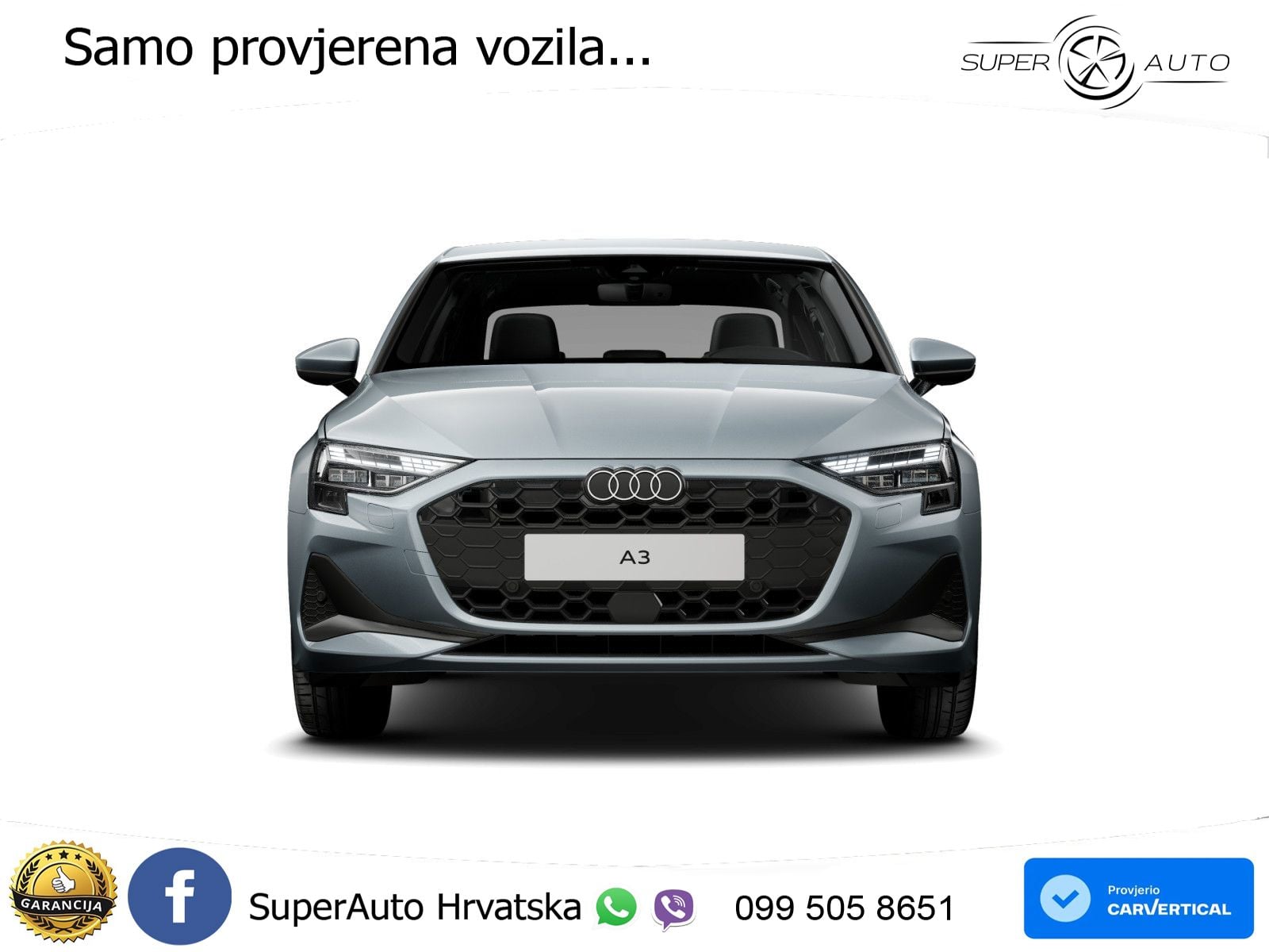 Audi A3 Limuzina 30 TDI (116 KS) LED+GR SJED+ACC