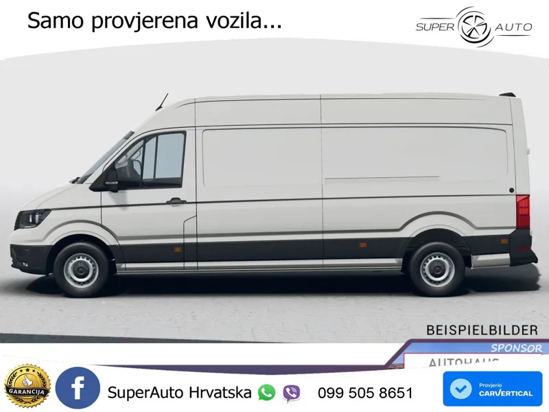 Volkswagen Crafter 35 AT8 L4H3 3S Temp AppC 2xPDC UVP-41%* 177 KS
