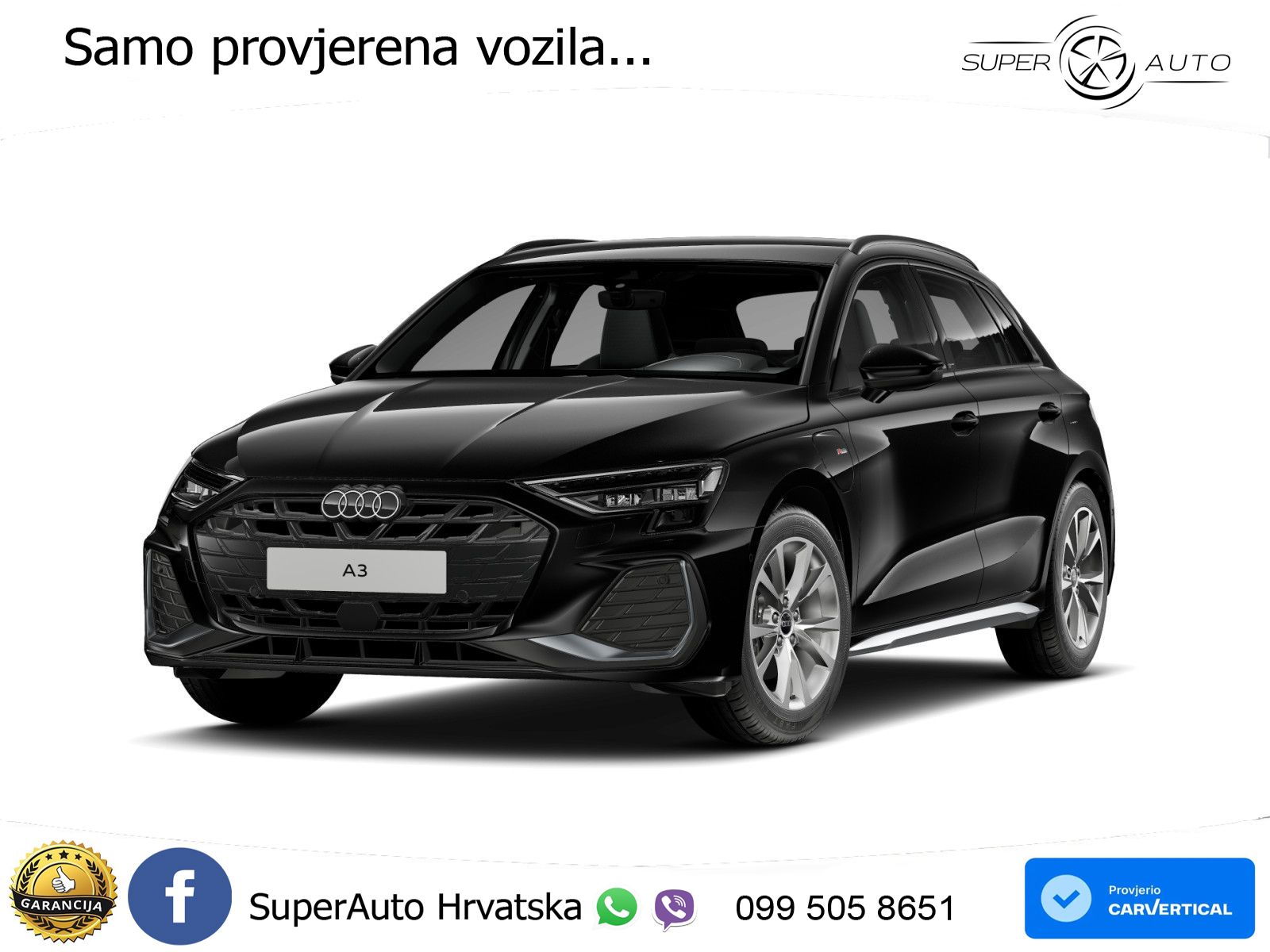 Audi A3 Sportback 40 TFSI e (204 KS) Plug-in Hybrid S tronic S line LED+GR SJED+ACC