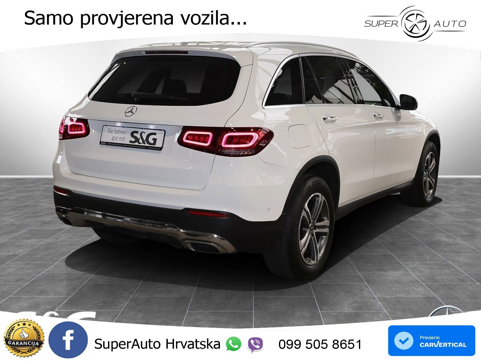 Mercedes GLC 220d (194 KS) 4MATIC G-TRONIC LED+GR SJED+ACC