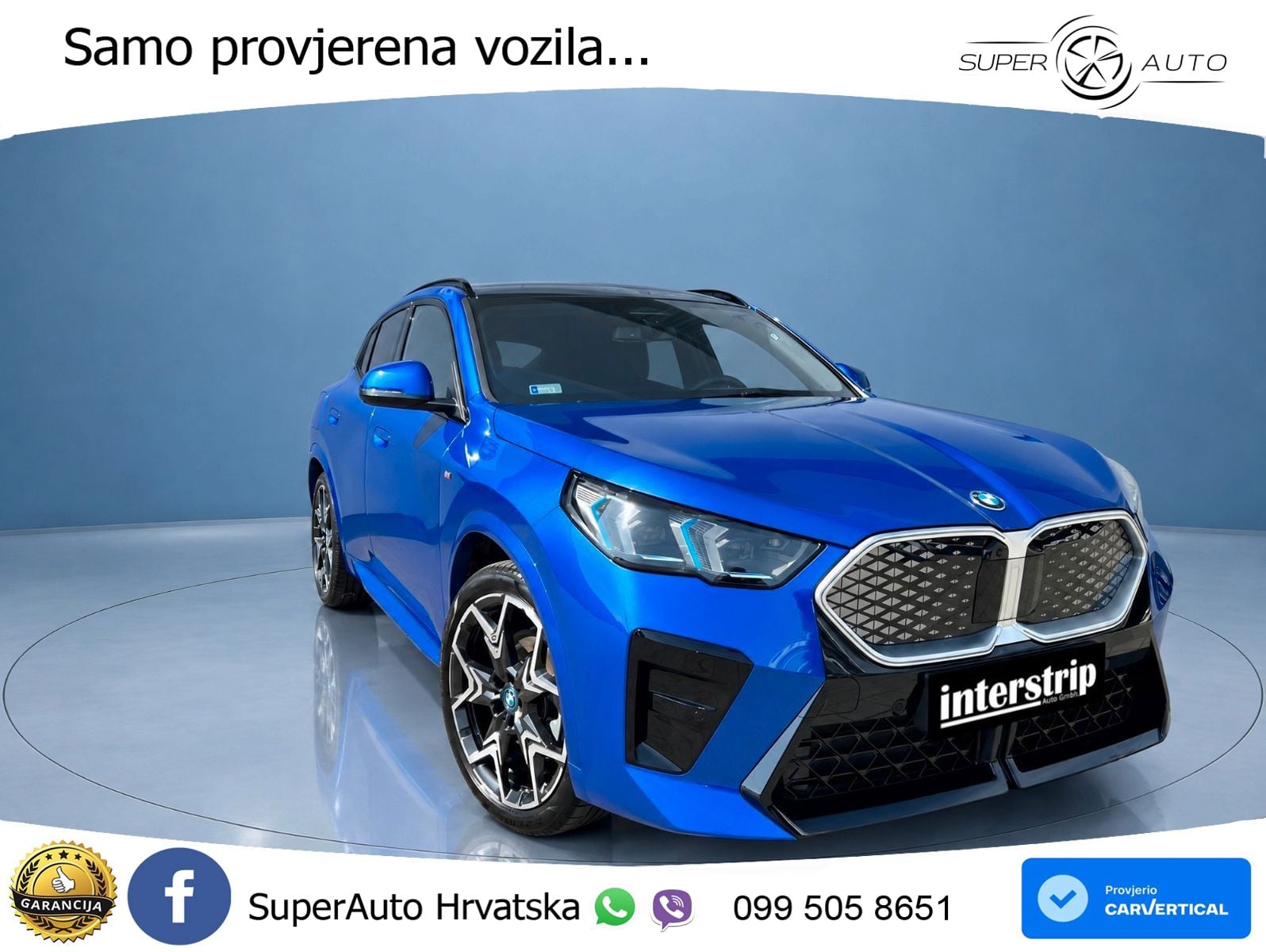 BMW iX2 66.5 kWh (313 KS) xDrive30 M Sport