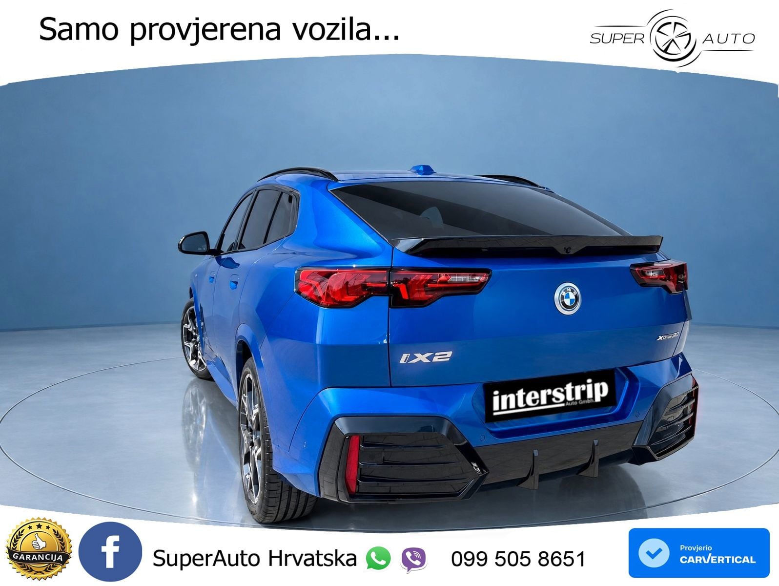 BMW iX2 66.5 kWh (313 KS) xDrive30 M Sport