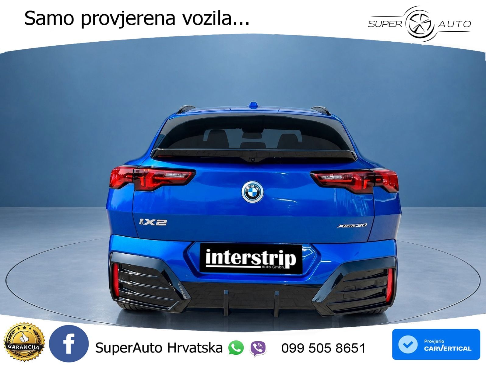 BMW iX2 66.5 kWh (313 KS) xDrive30 M Sport