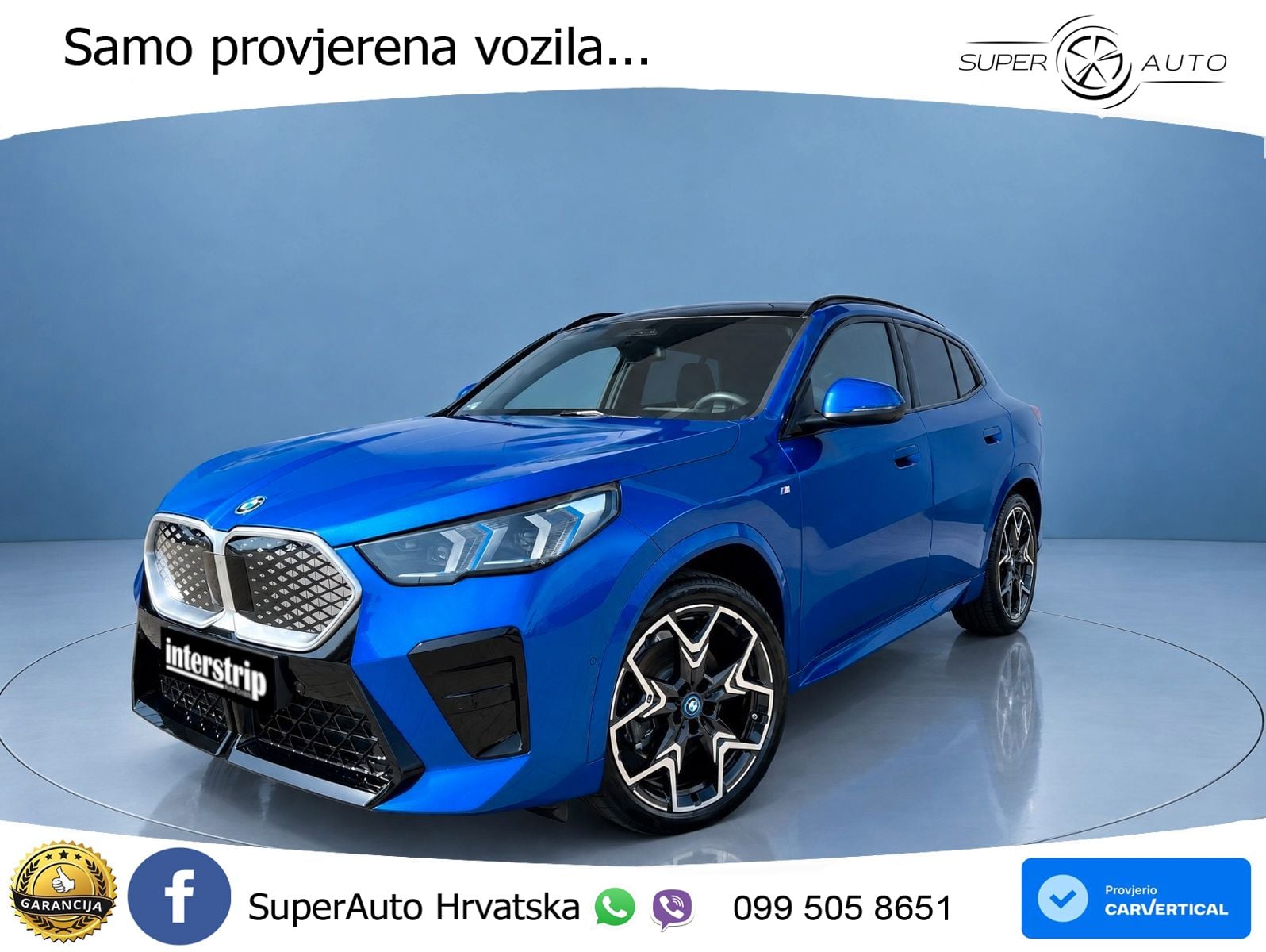 BMW iX2 66.5 kWh (313 KS) xDrive30 M Sport