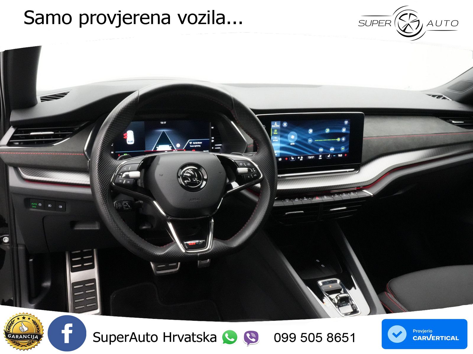 Škoda Octavia Combi RS 2.0 TDI (200 KS) DSG LED+GR SJED+ACC