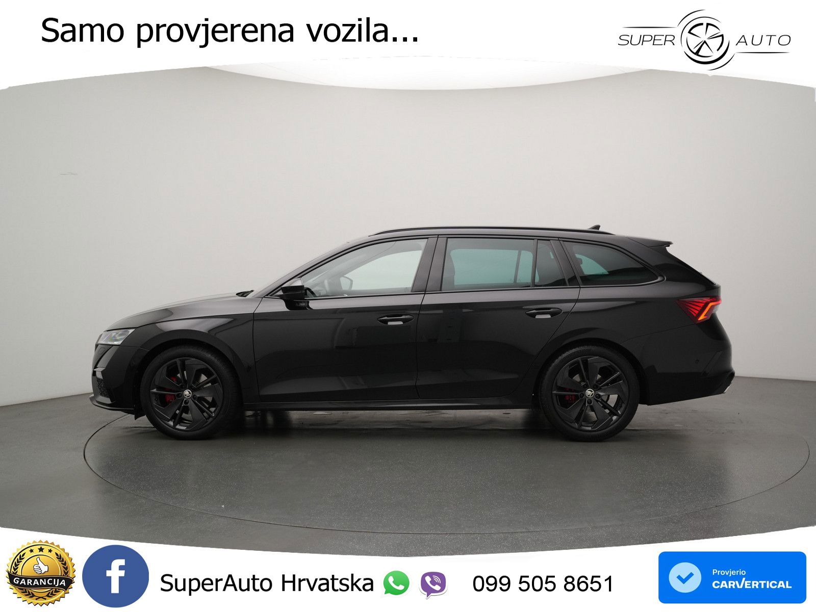 Škoda Octavia Combi RS 2.0 TDI (200 KS) DSG LED+GR SJED+ACC