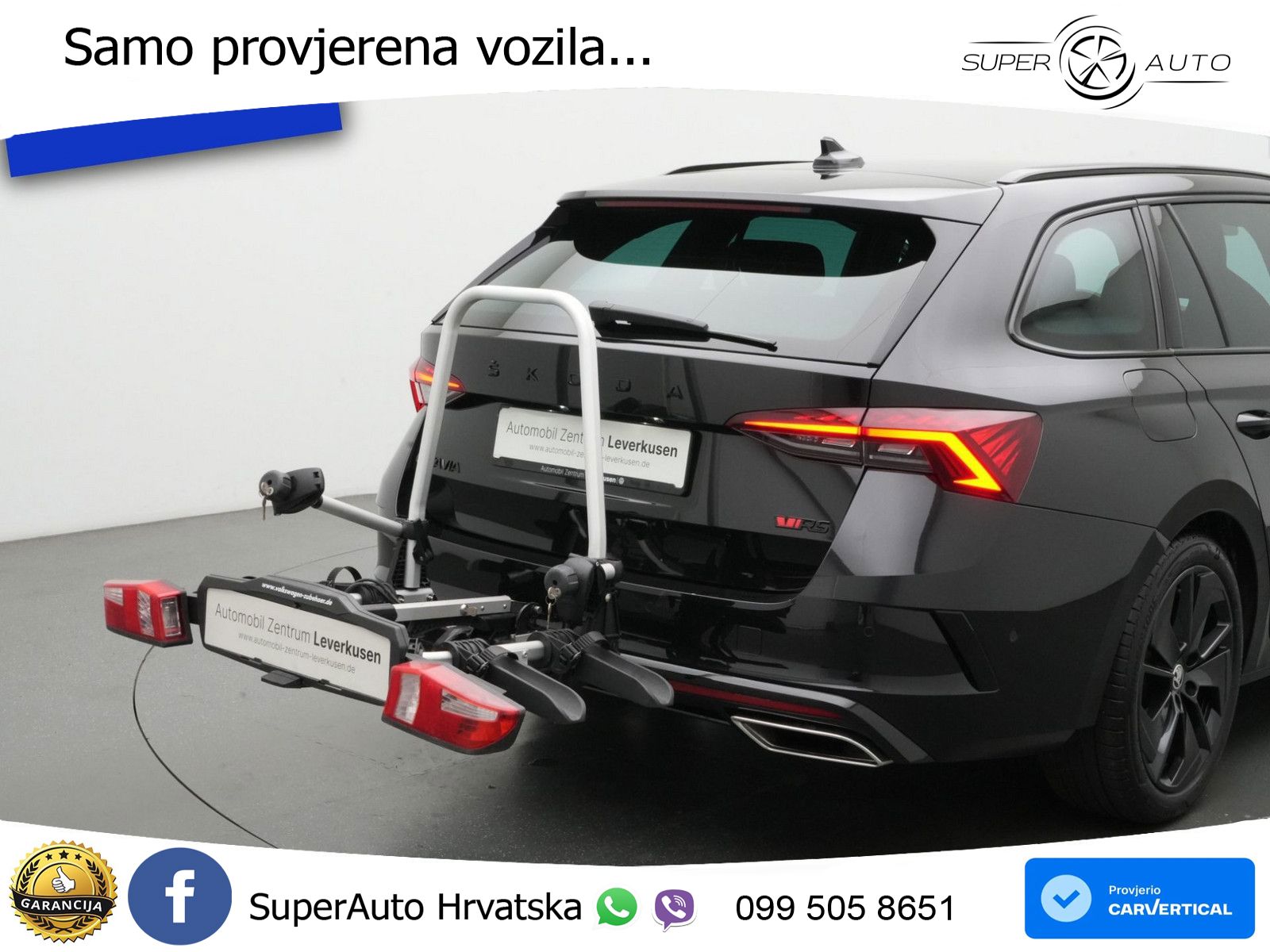 Škoda Octavia Combi RS 2.0 TDI (200 KS) DSG LED+GR SJED+ACC