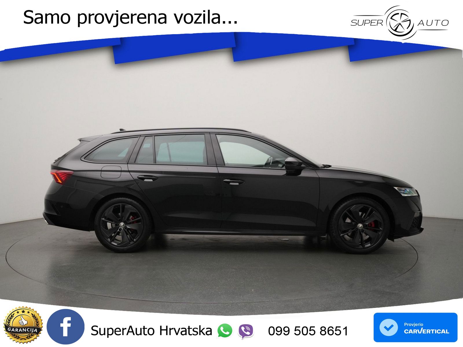 Škoda Octavia Combi RS 2.0 TDI (200 KS) DSG LED+GR SJED+ACC