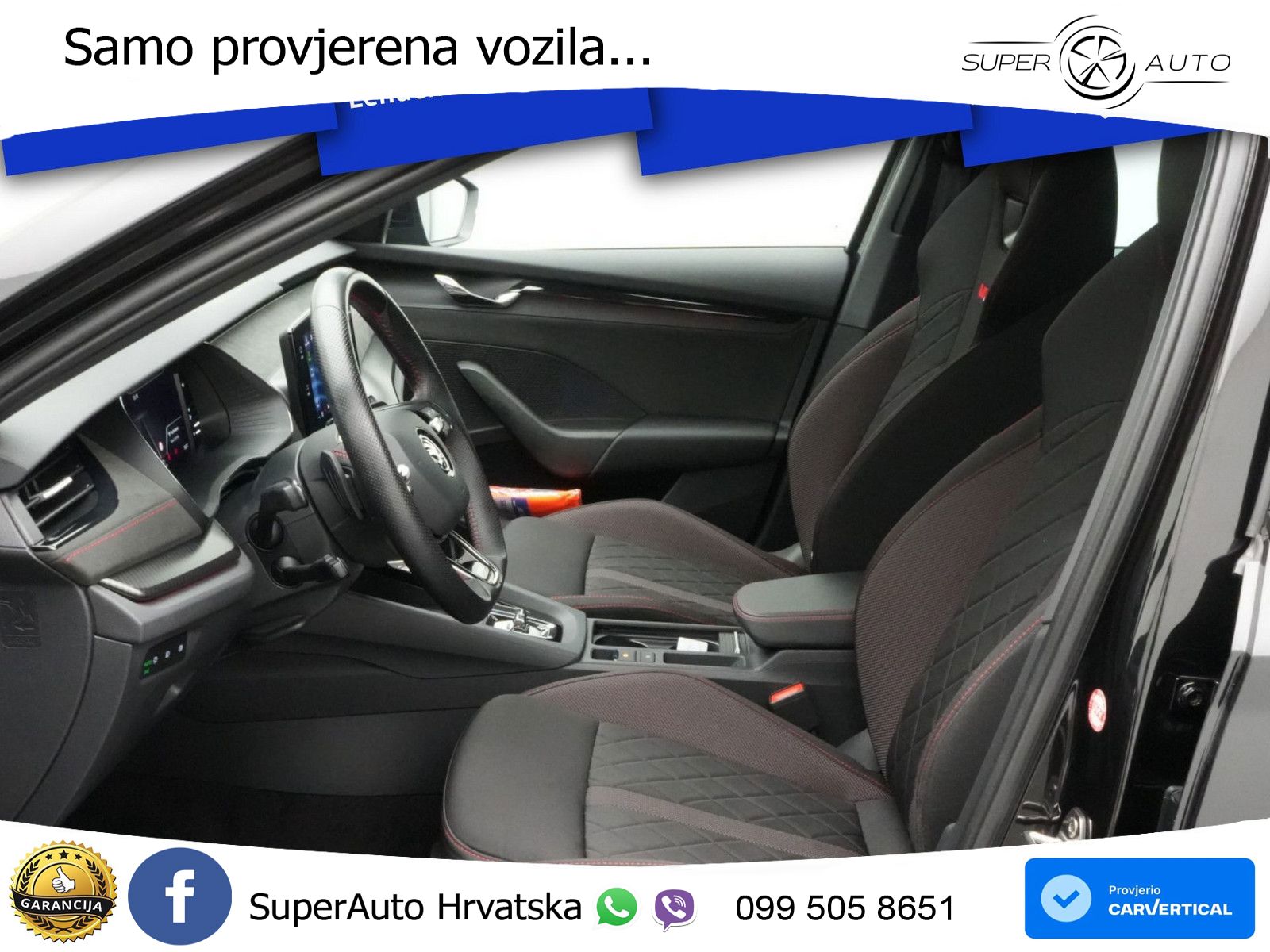 Škoda Octavia Combi RS 2.0 TDI (200 KS) DSG LED+GR SJED+ACC