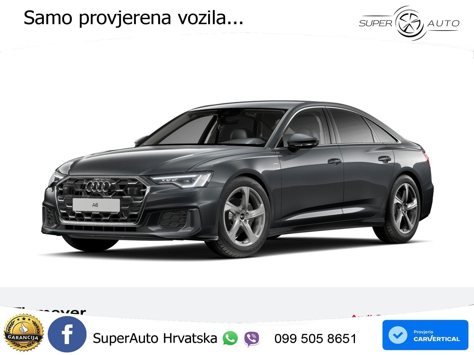 Audi A6 40 TDI (204 KS) S tronic S line MATRIX+GR SJED+KAM