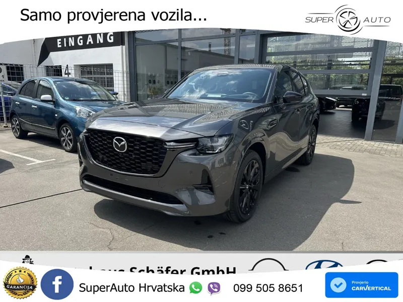 Mazda CX-60 3.3 e-Skyactiv D (254 KS) AWD Automatic LED+GR SJED+ACC