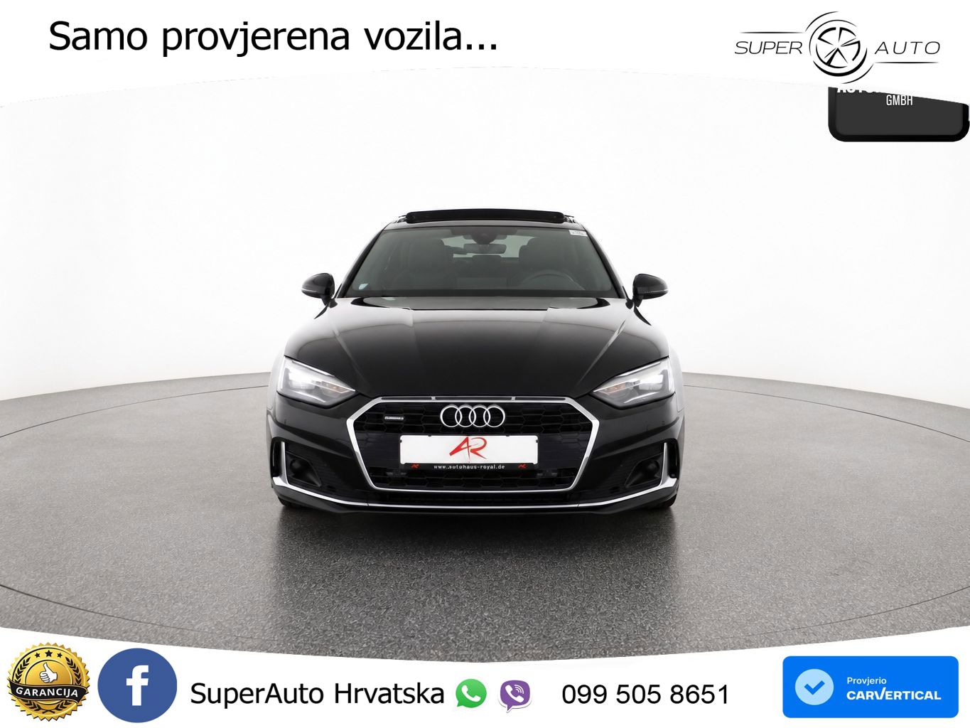 Audi A5 Sportback 40 TDI (204 KS) quattro S tronic S line LED+GR SJED+ACC