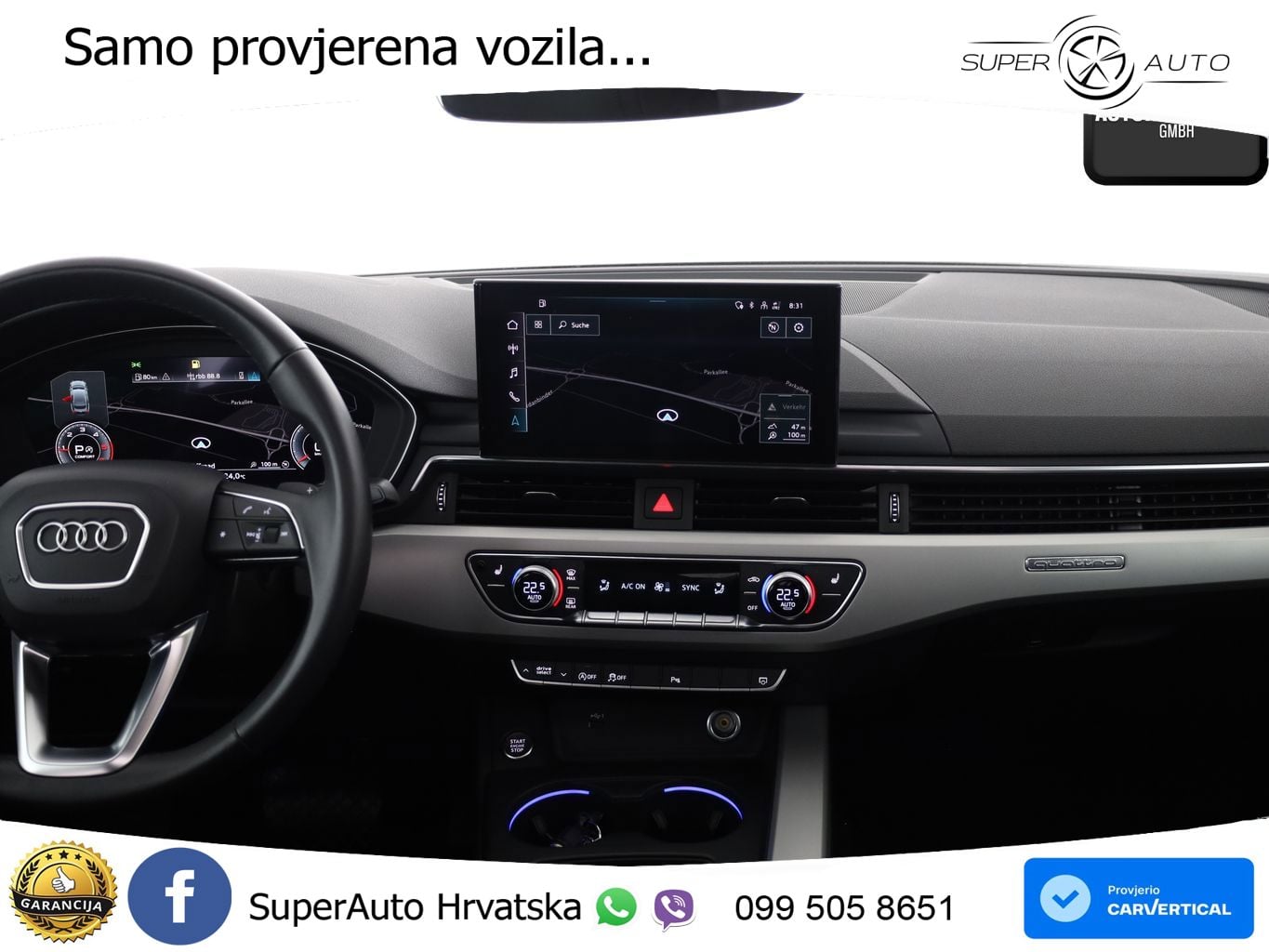 Audi A5 Sportback 40 TDI (204 KS) quattro S tronic S line LED+GR SJED+ACC