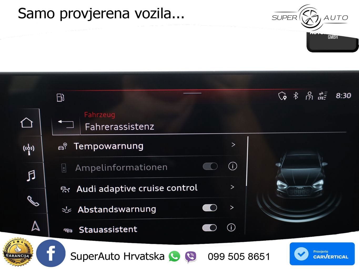 Audi A5 Sportback 40 TDI (204 KS) quattro S tronic S line LED+GR SJED+ACC