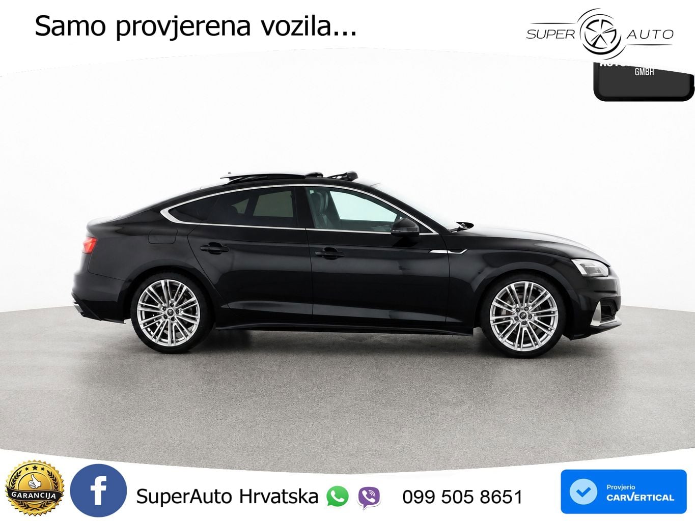 Audi A5 Sportback 40 TDI (204 KS) quattro S tronic S line LED+GR SJED+ACC