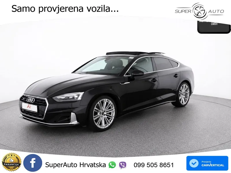 Audi A5 Sportback 40 TDI (204 KS) quattro S tronic S line LED+GR SJED+ACC