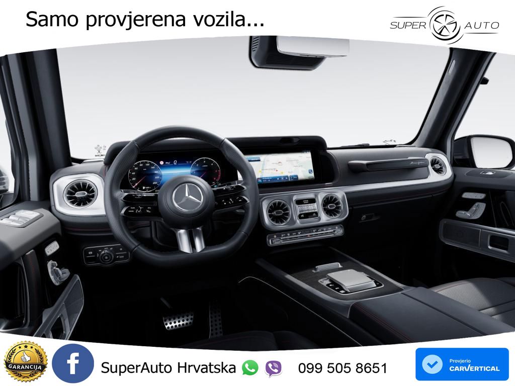 Mercedes G 450d Long (367 KS) 4MATIC 9G-TRONIC Exclusive LED+ACC