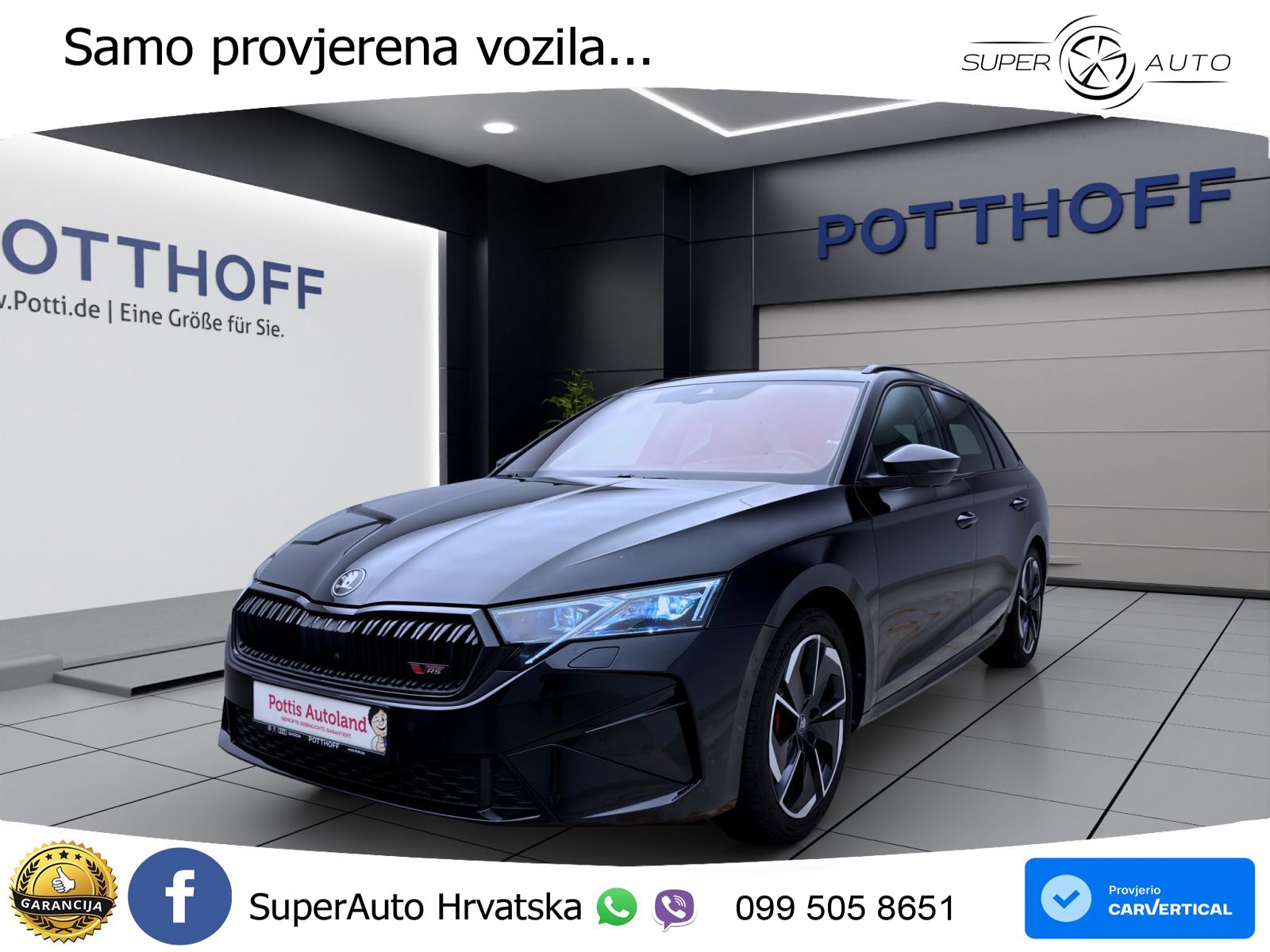 Škoda Octavia Combi RS 2.0 TSI (265 KS) DSG LED+GR SJED+ACC