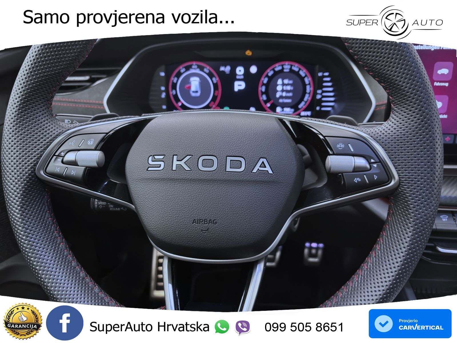 Škoda Octavia Combi RS 2.0 TSI (265 KS) DSG LED+GR SJED+ACC