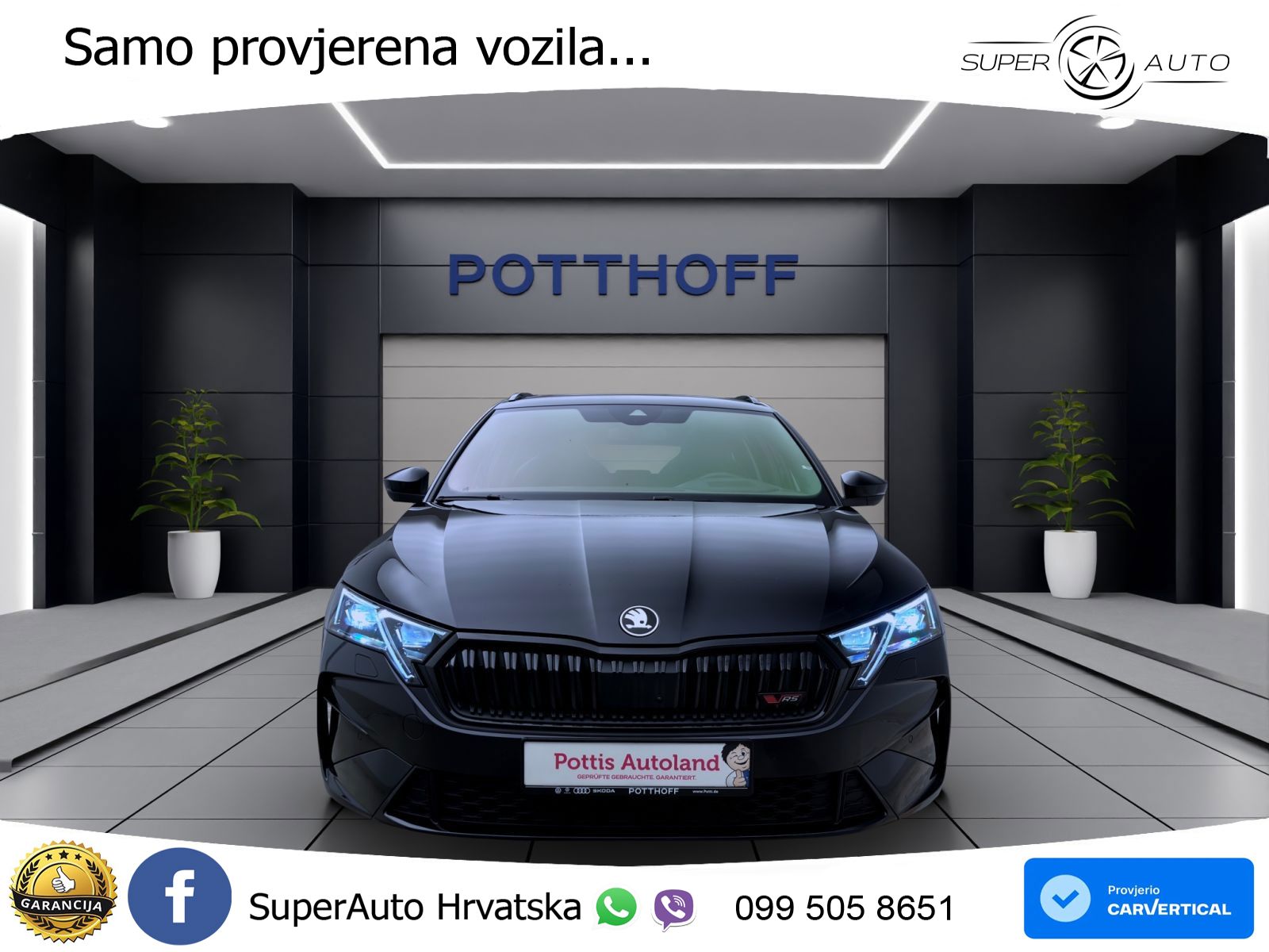 Škoda Octavia Combi RS 2.0 TSI (265 KS) DSG LED+GR SJED+ACC