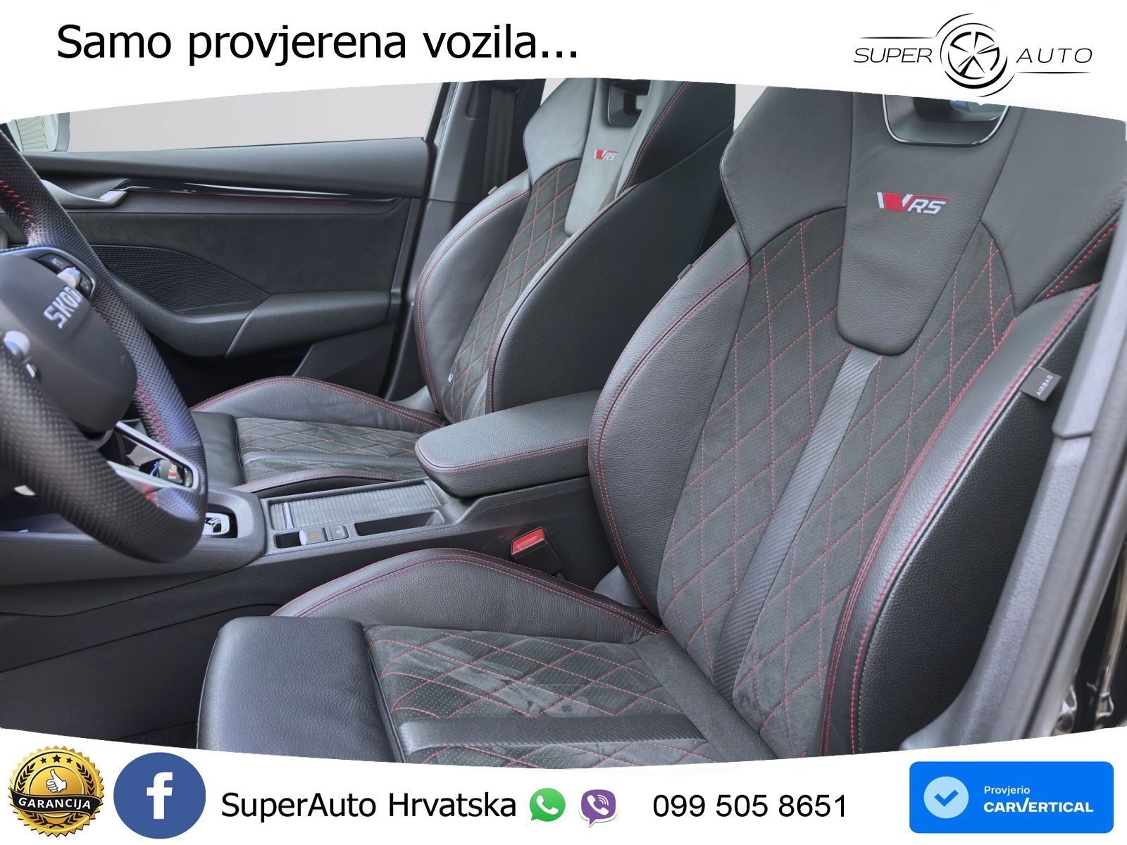 Škoda Octavia Combi RS 2.0 TSI (265 KS) DSG LED+GR SJED+ACC