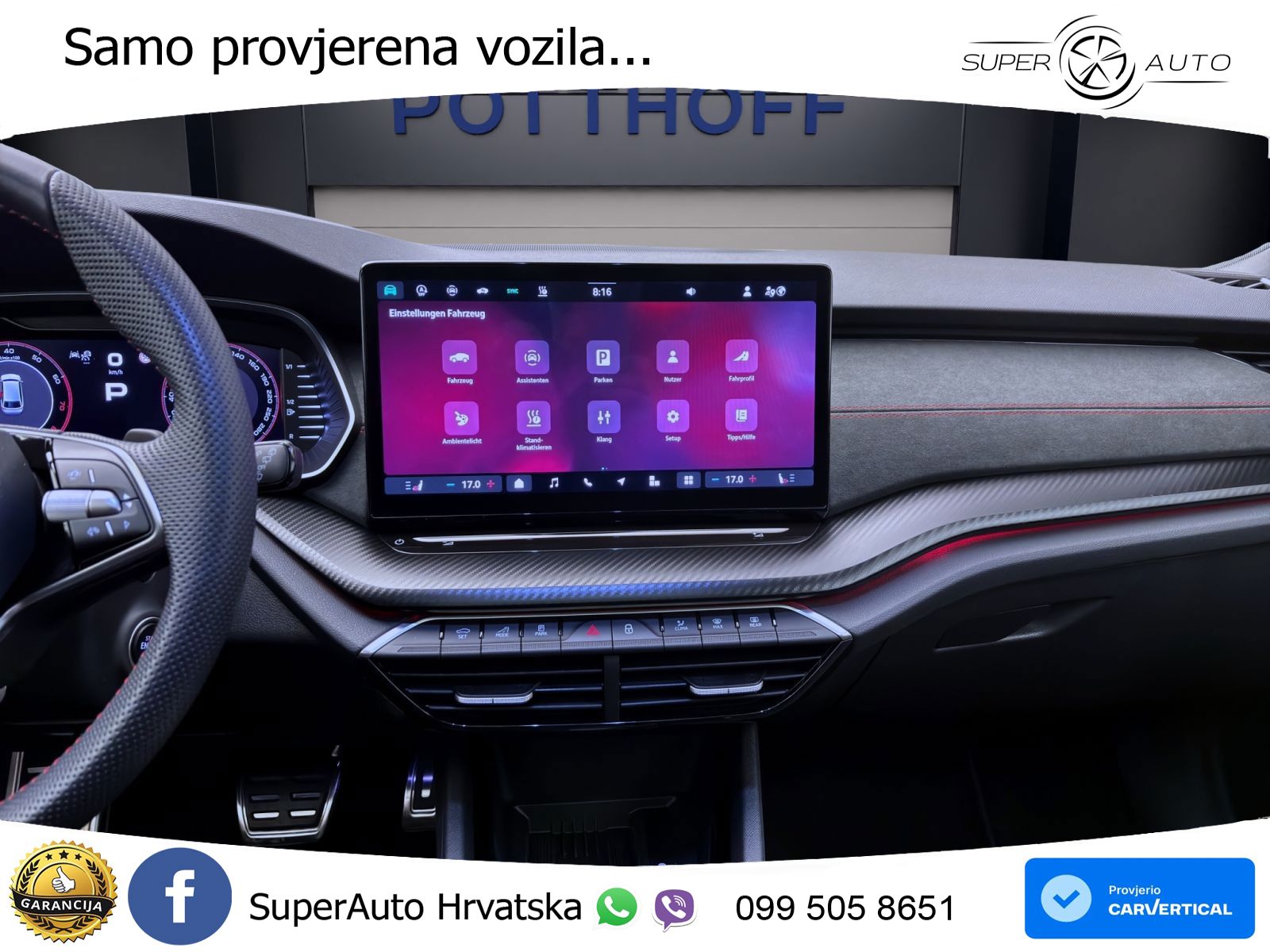 Škoda Octavia Combi RS 2.0 TSI (265 KS) DSG LED+GR SJED+ACC