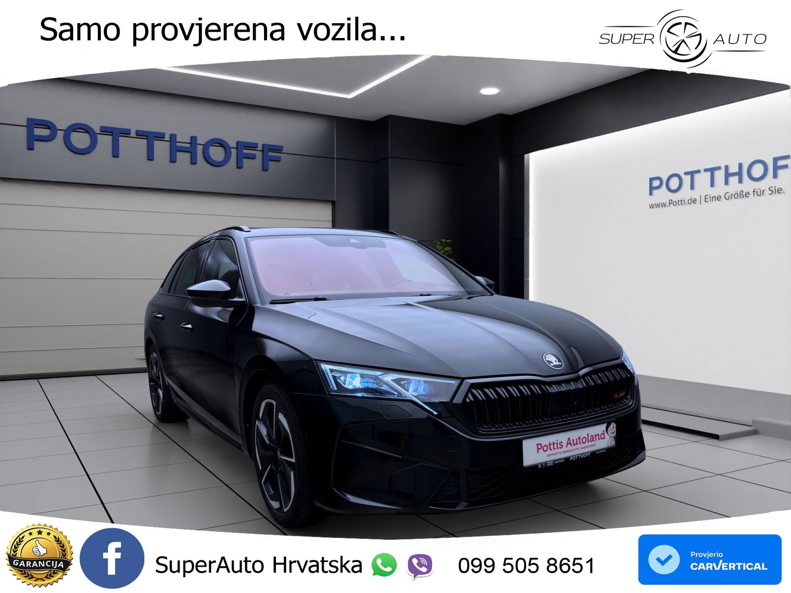 Škoda Octavia Combi RS 2.0 TSI (265 KS) DSG LED+GR SJED+ACC