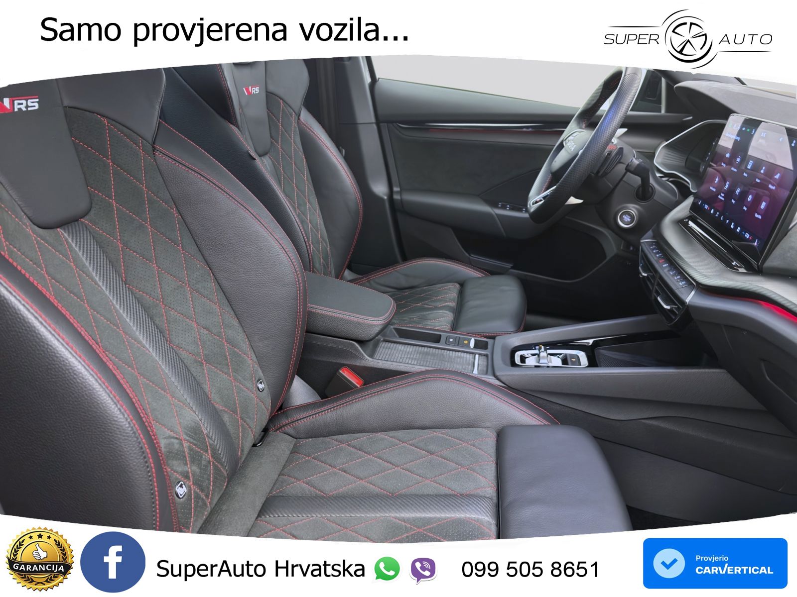 Škoda Octavia Combi RS 2.0 TSI (265 KS) DSG LED+GR SJED+ACC