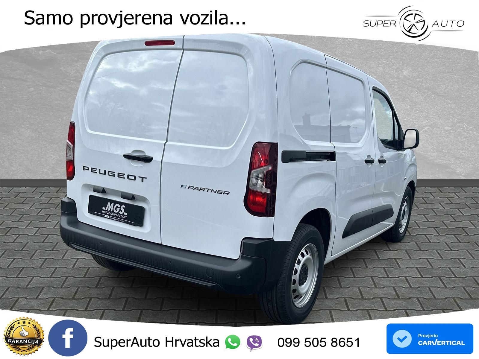 Peugeot E-Partner M Elektro 136 PS #LADERAUMPAKET 136 KS