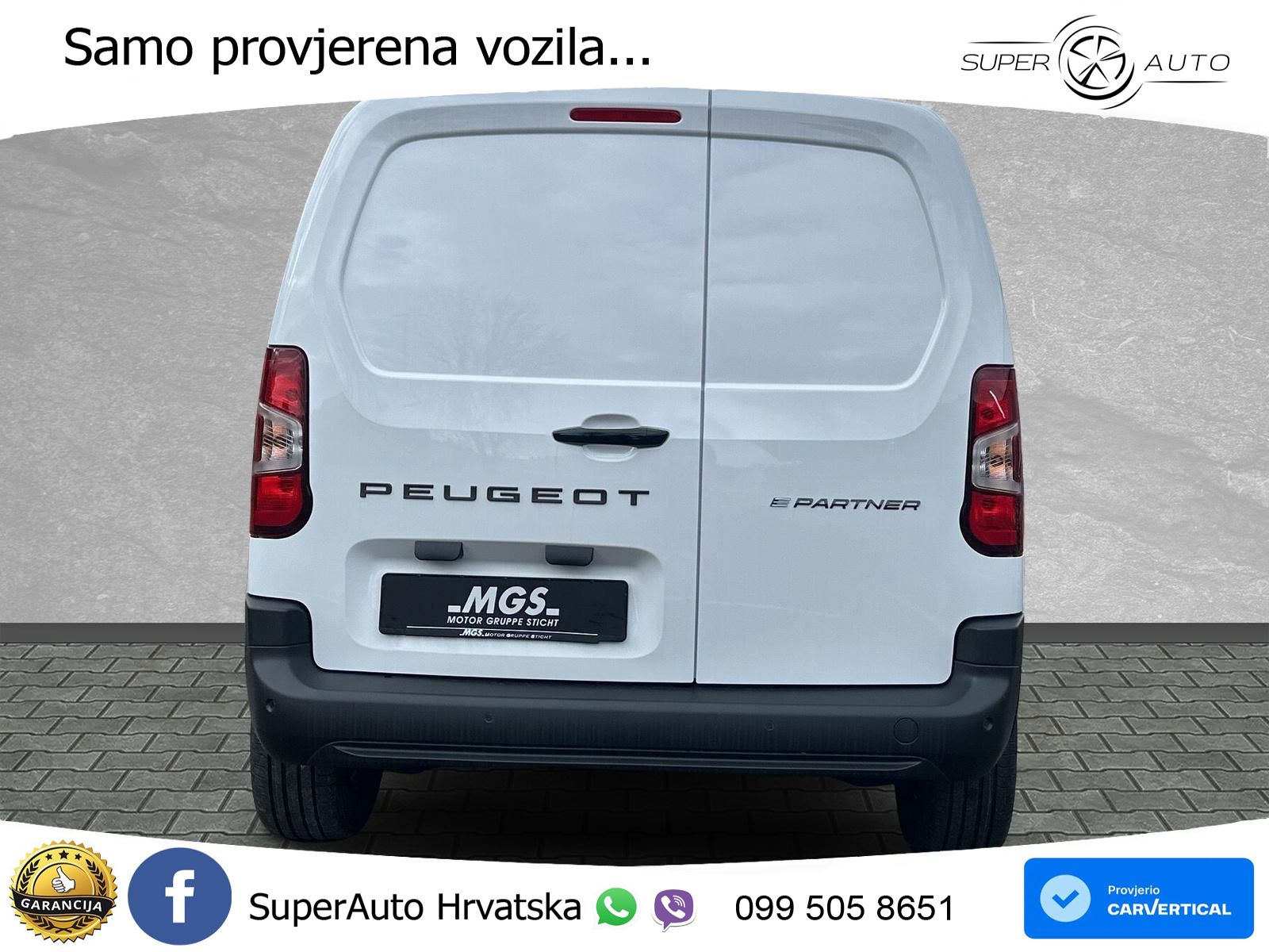 Peugeot E-Partner M Elektro 136 PS #LADERAUMPAKET 136 KS