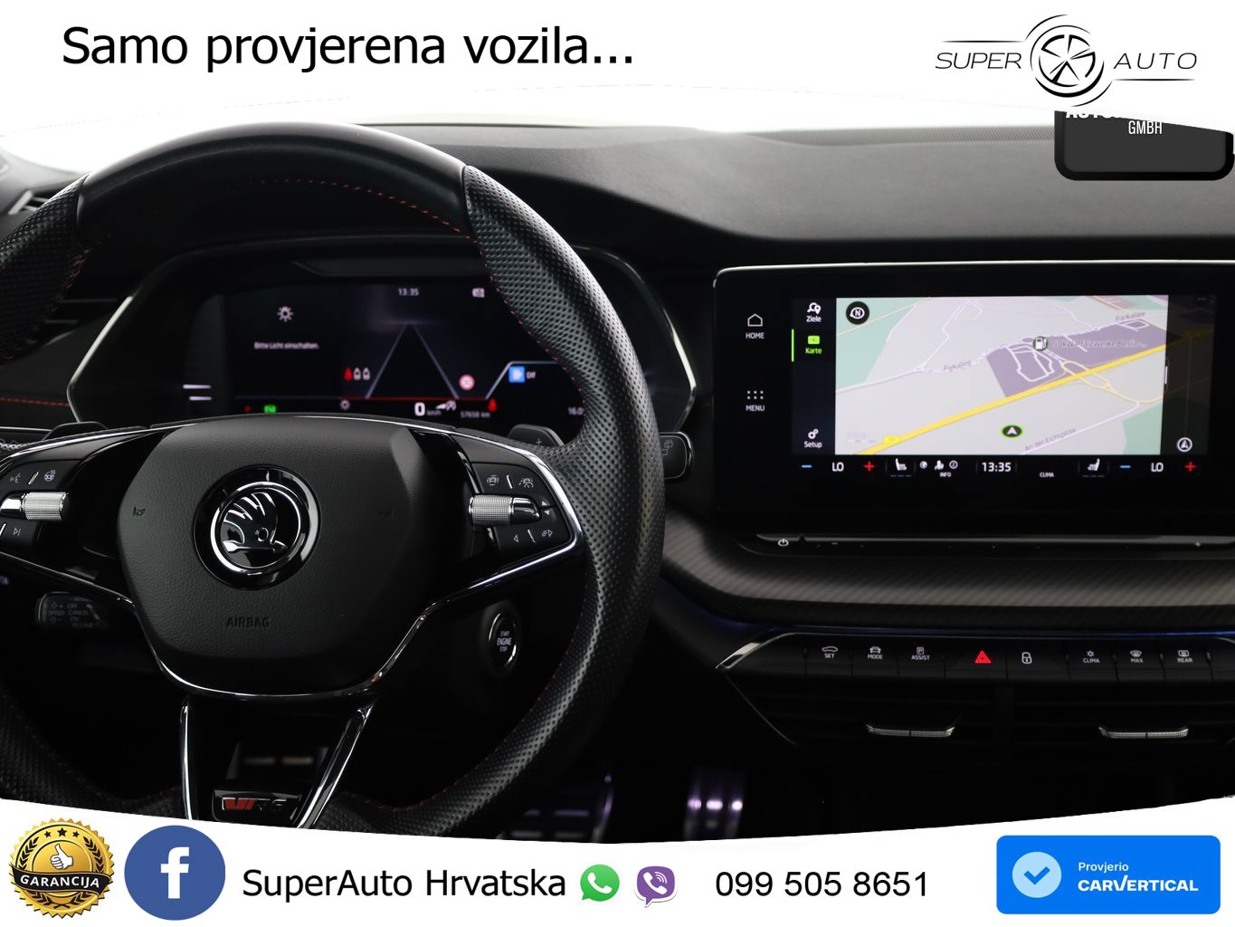 Škoda Octavia Combi RS 2.0 TDI (200 KS) 4x4 DSG LED+GR SJED+ACC