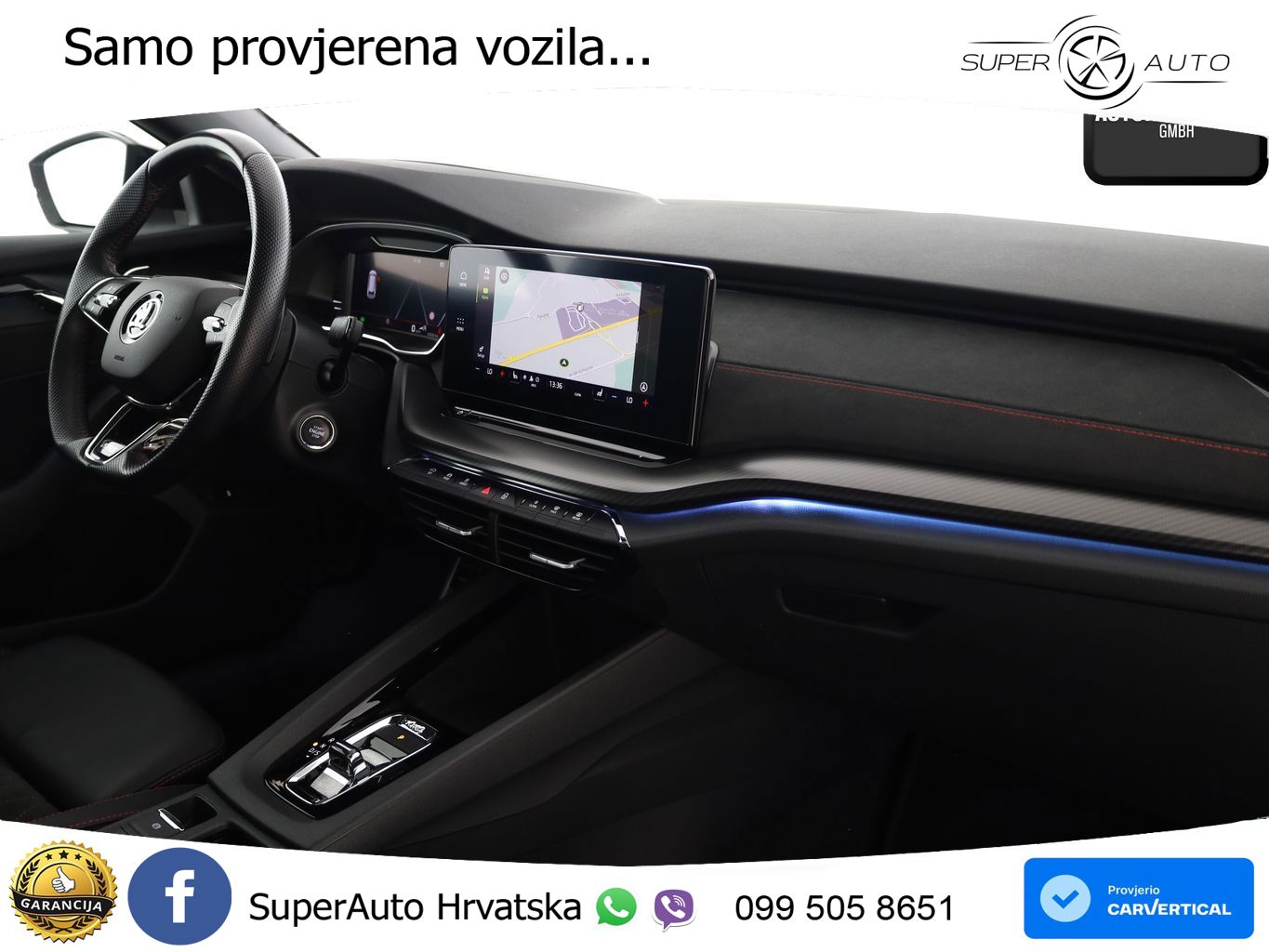 Škoda Octavia Combi RS 2.0 TDI (200 KS) 4x4 DSG LED+GR SJED+ACC