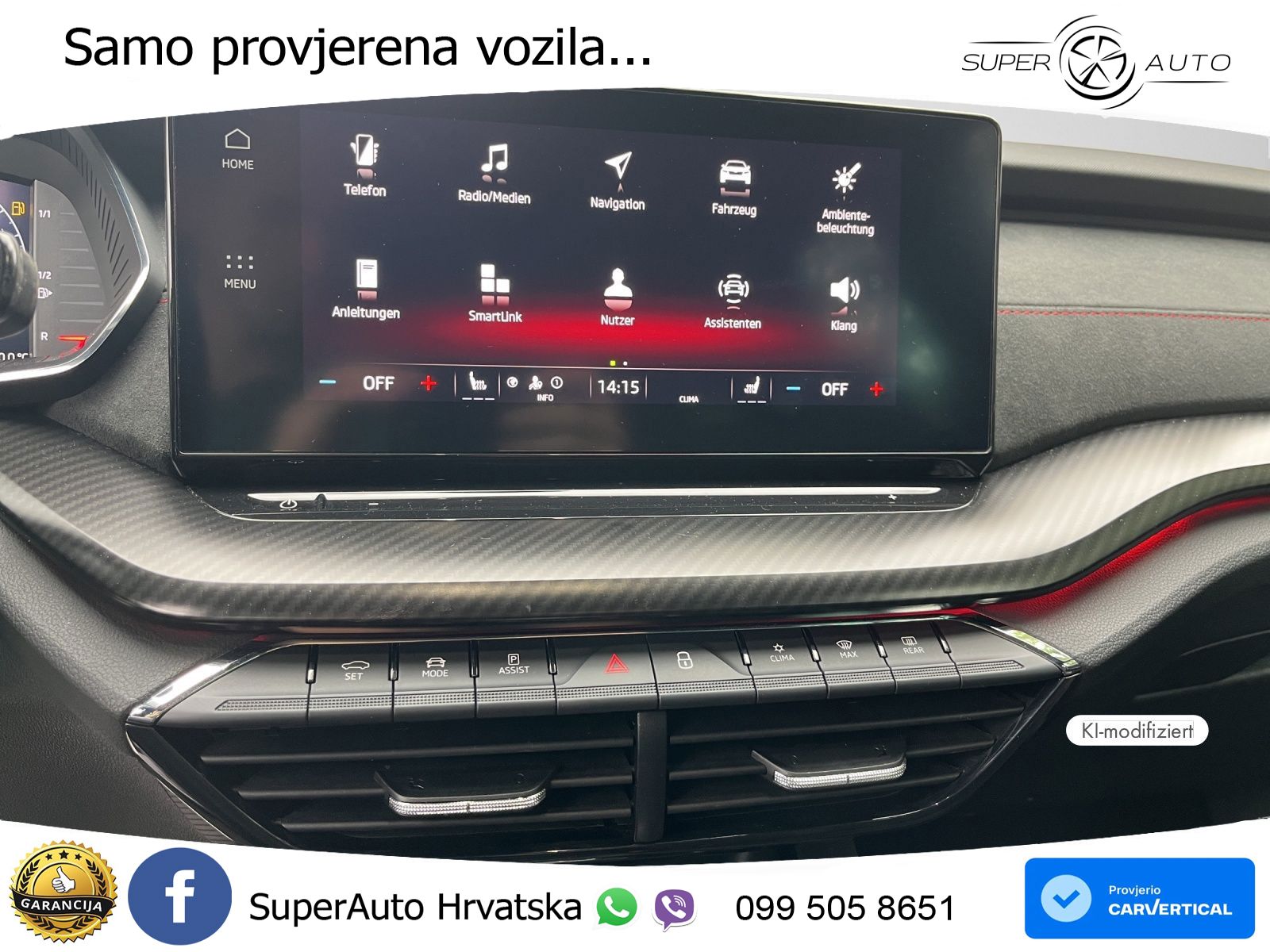 Škoda Octavia Combi RS 2.0 TSI (245 KS) DSG LED+GR SJED+ACC