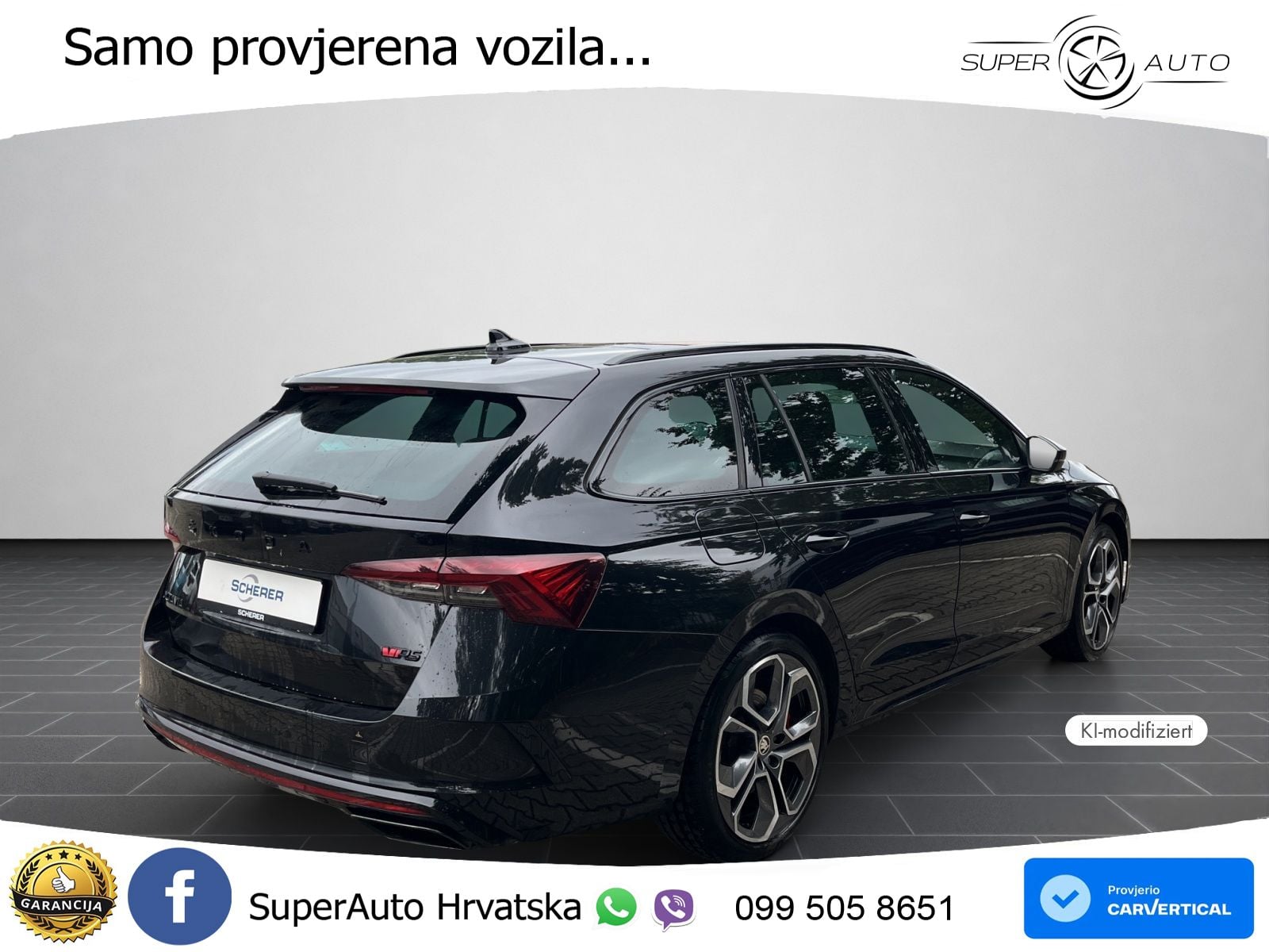Škoda Octavia Combi RS 2.0 TSI (245 KS) DSG LED+GR SJED+ACC