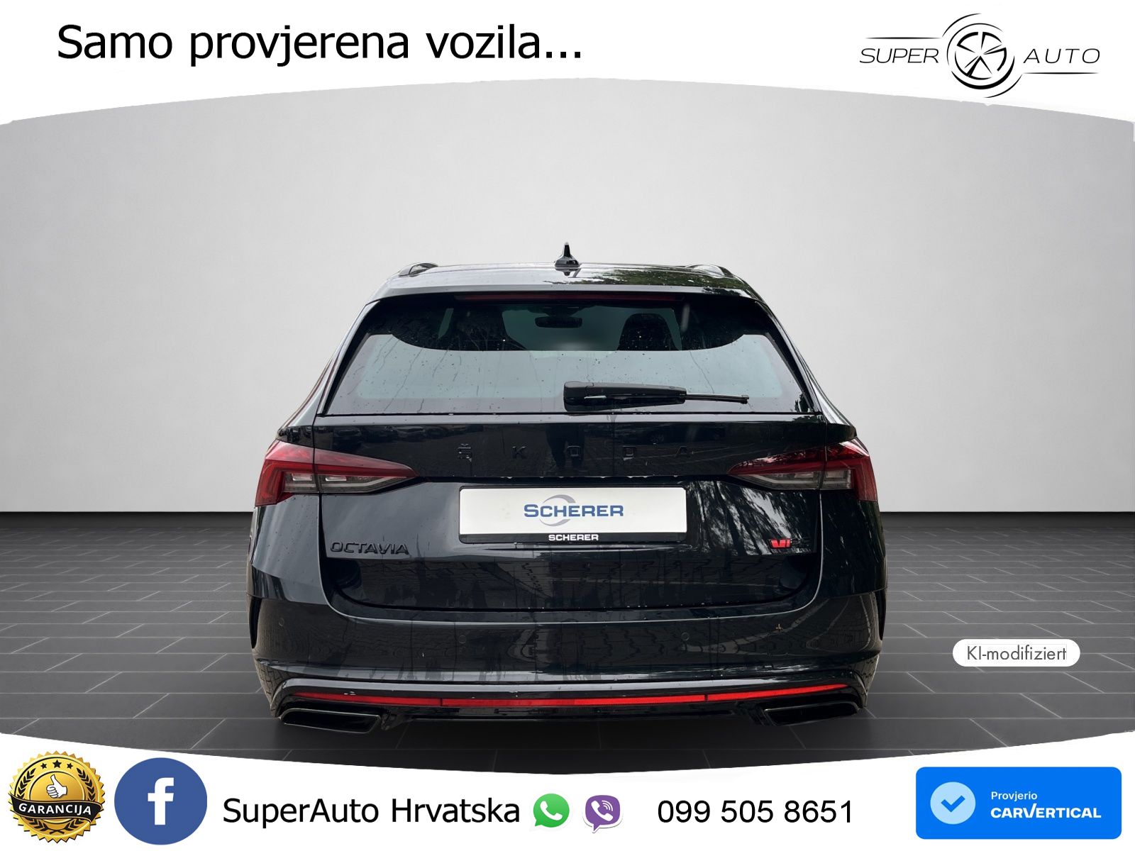 Škoda Octavia Combi RS 2.0 TSI (245 KS) DSG LED+GR SJED+ACC
