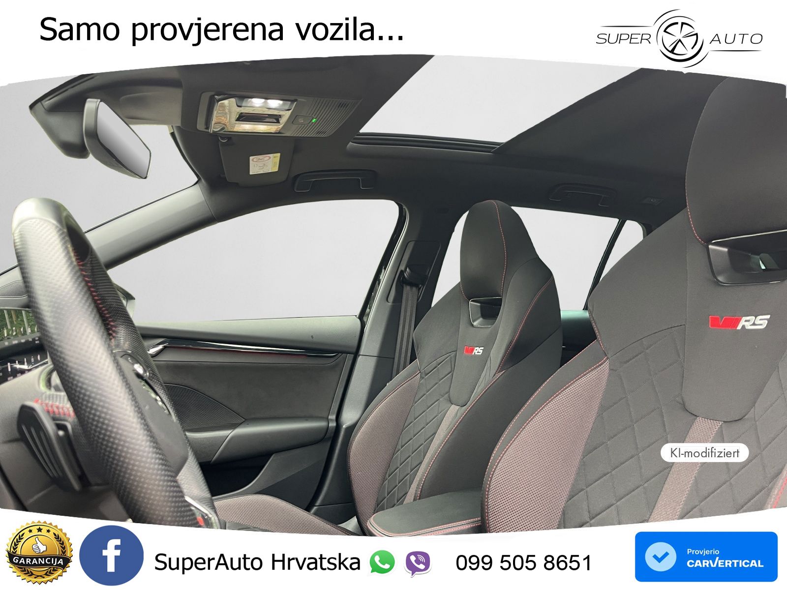 Škoda Octavia Combi RS 2.0 TSI (245 KS) DSG LED+GR SJED+ACC