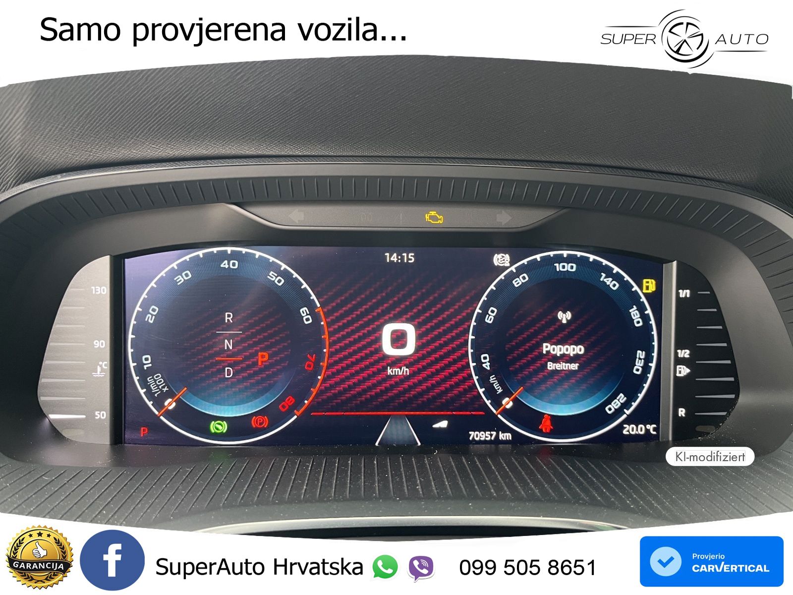 Škoda Octavia Combi RS 2.0 TSI (245 KS) DSG LED+GR SJED+ACC