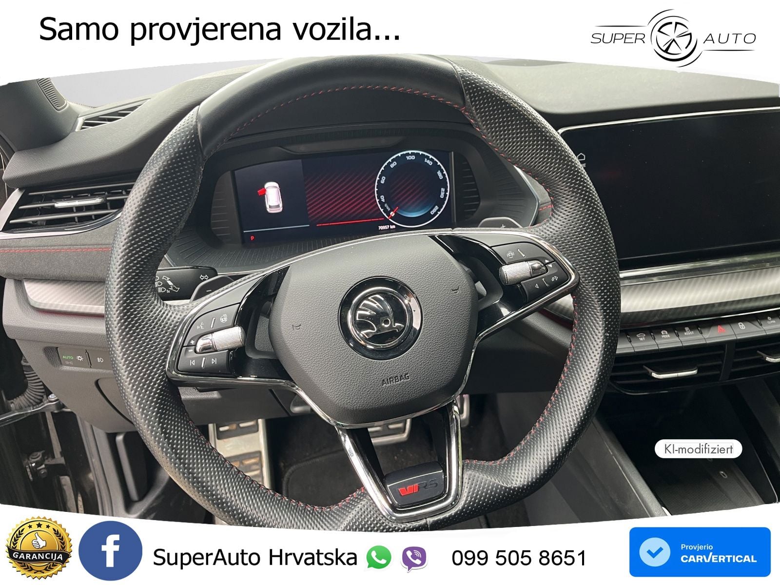 Škoda Octavia Combi RS 2.0 TSI (245 KS) DSG LED+GR SJED+ACC